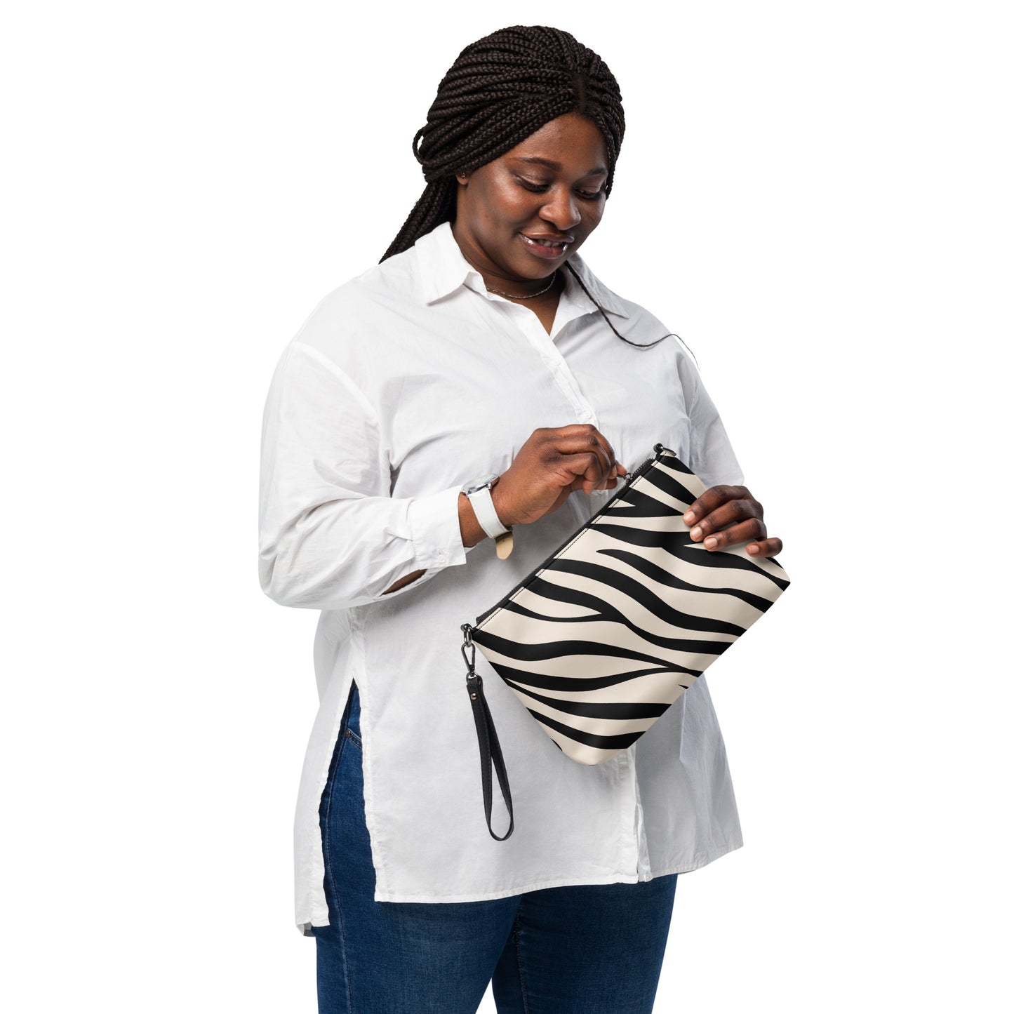 Boominnator Zebra Pattern Crossbody Bag