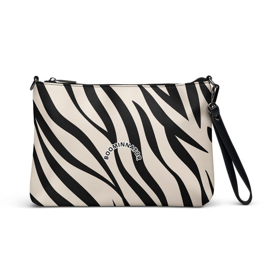 Boominnator Zebra Pattern Crossbody Bag