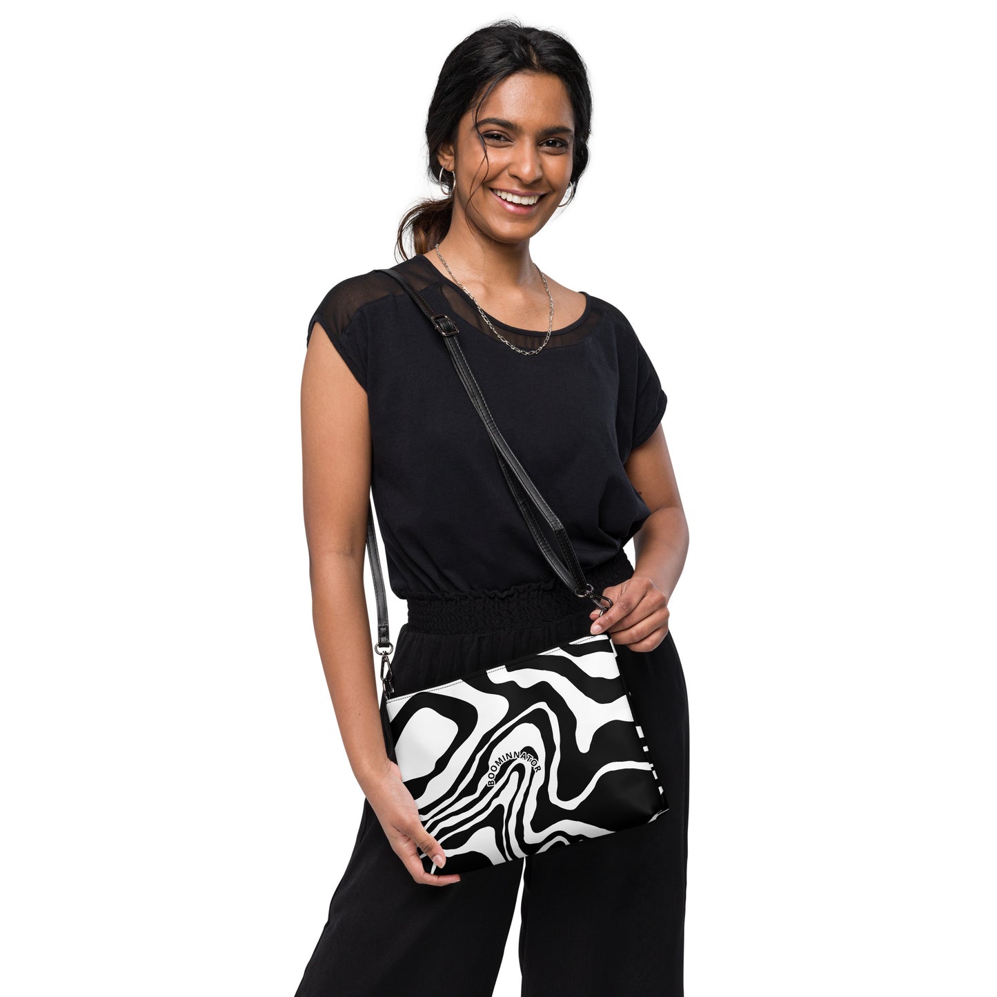 Boominnator Lazy Cow Pattern Crossbody bag