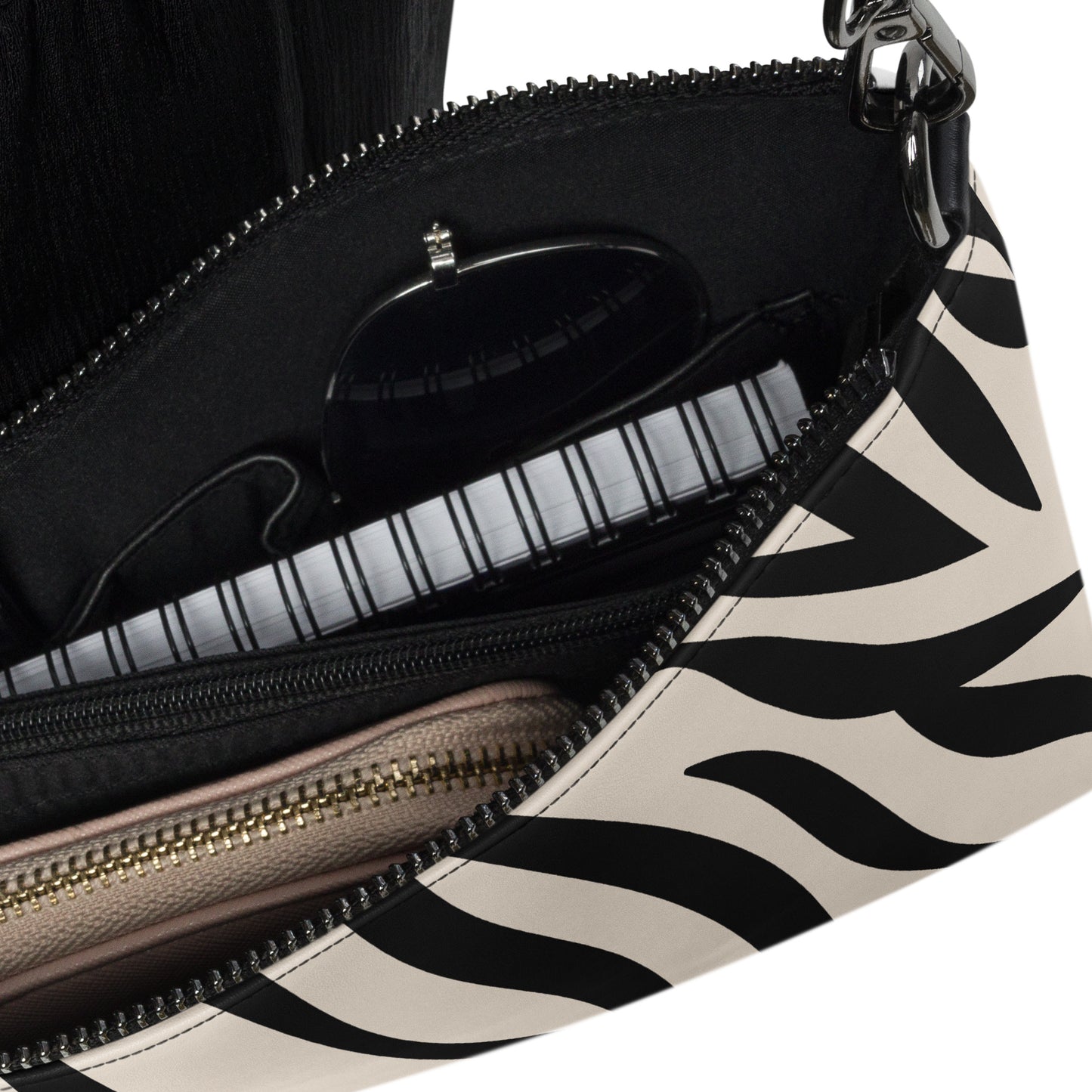 Boominnator Zebra Pattern Crossbody Bag