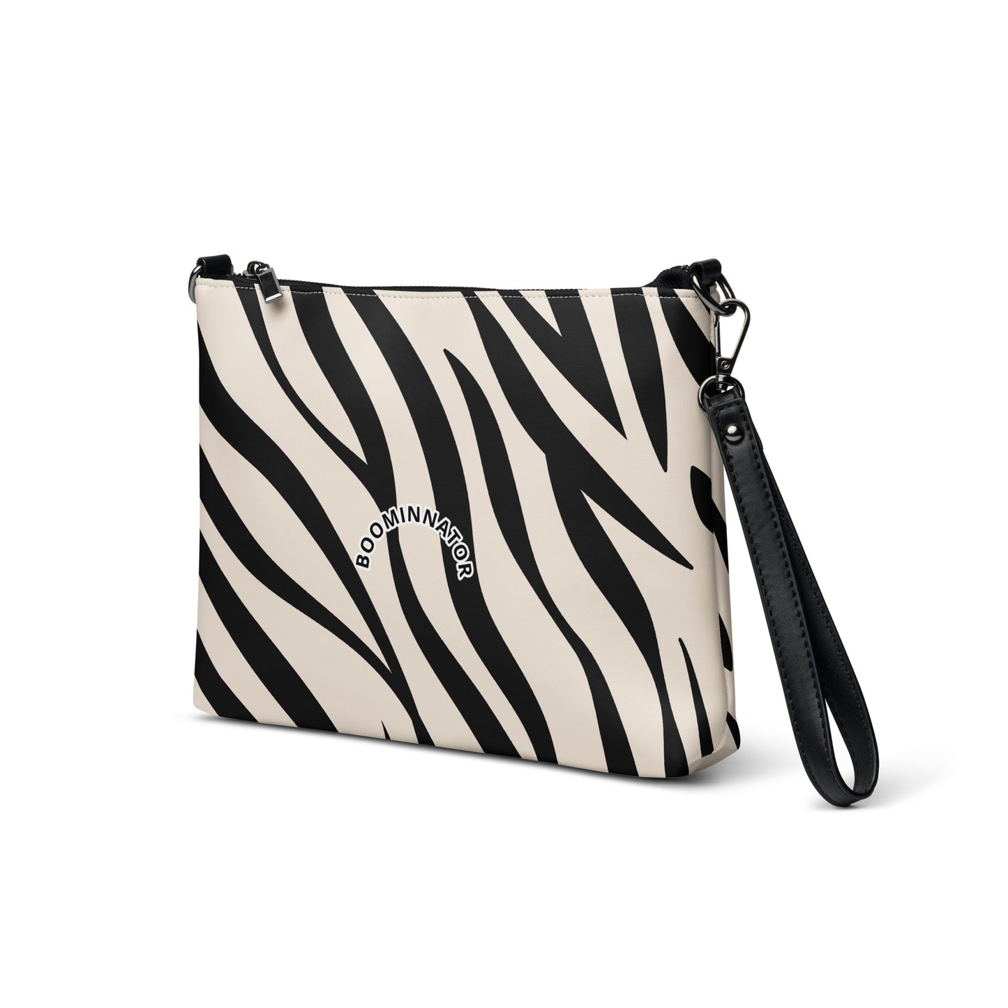 Boominnator Zebra Pattern Crossbody Bag