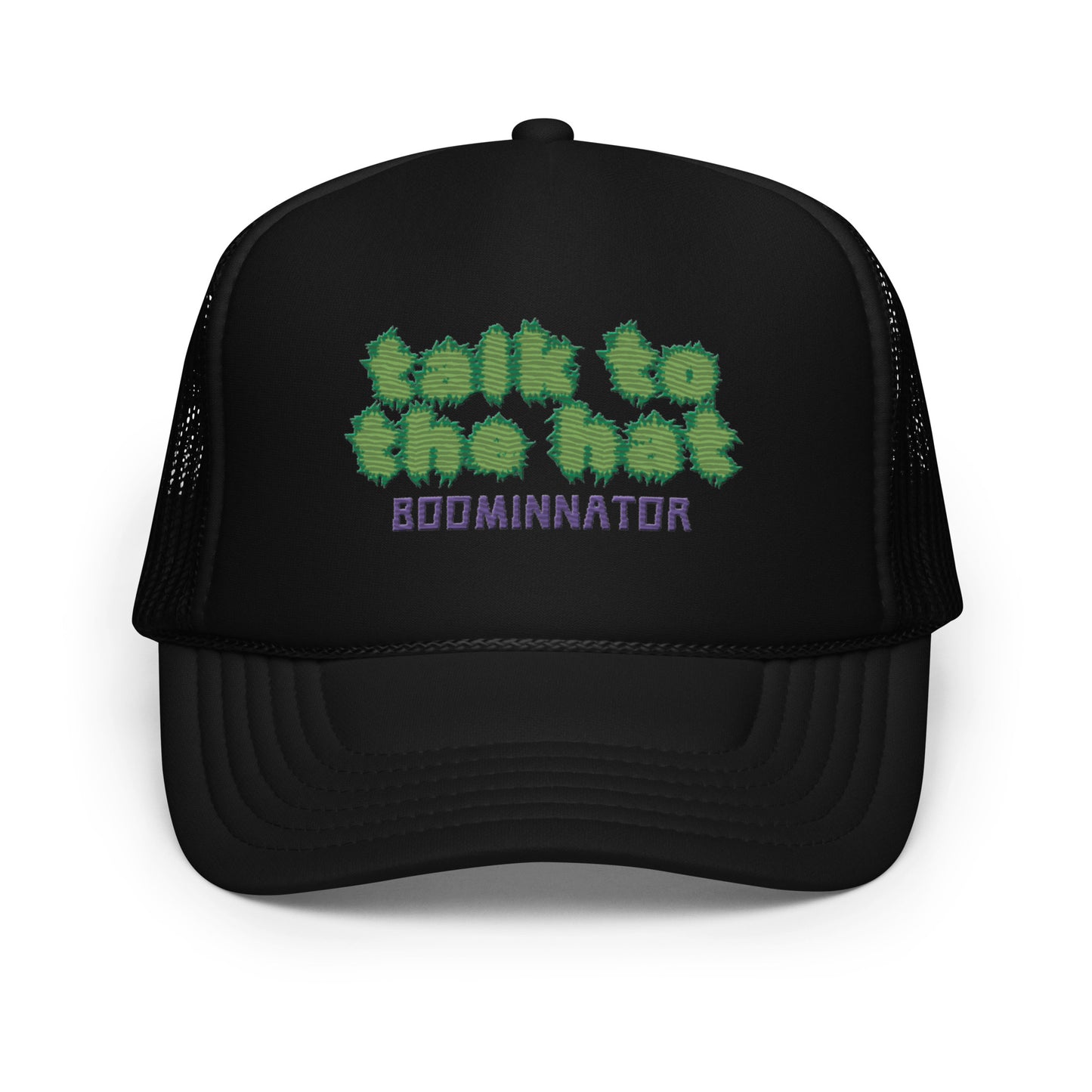 Boominnator Talk To The Hat Foam trucker hat