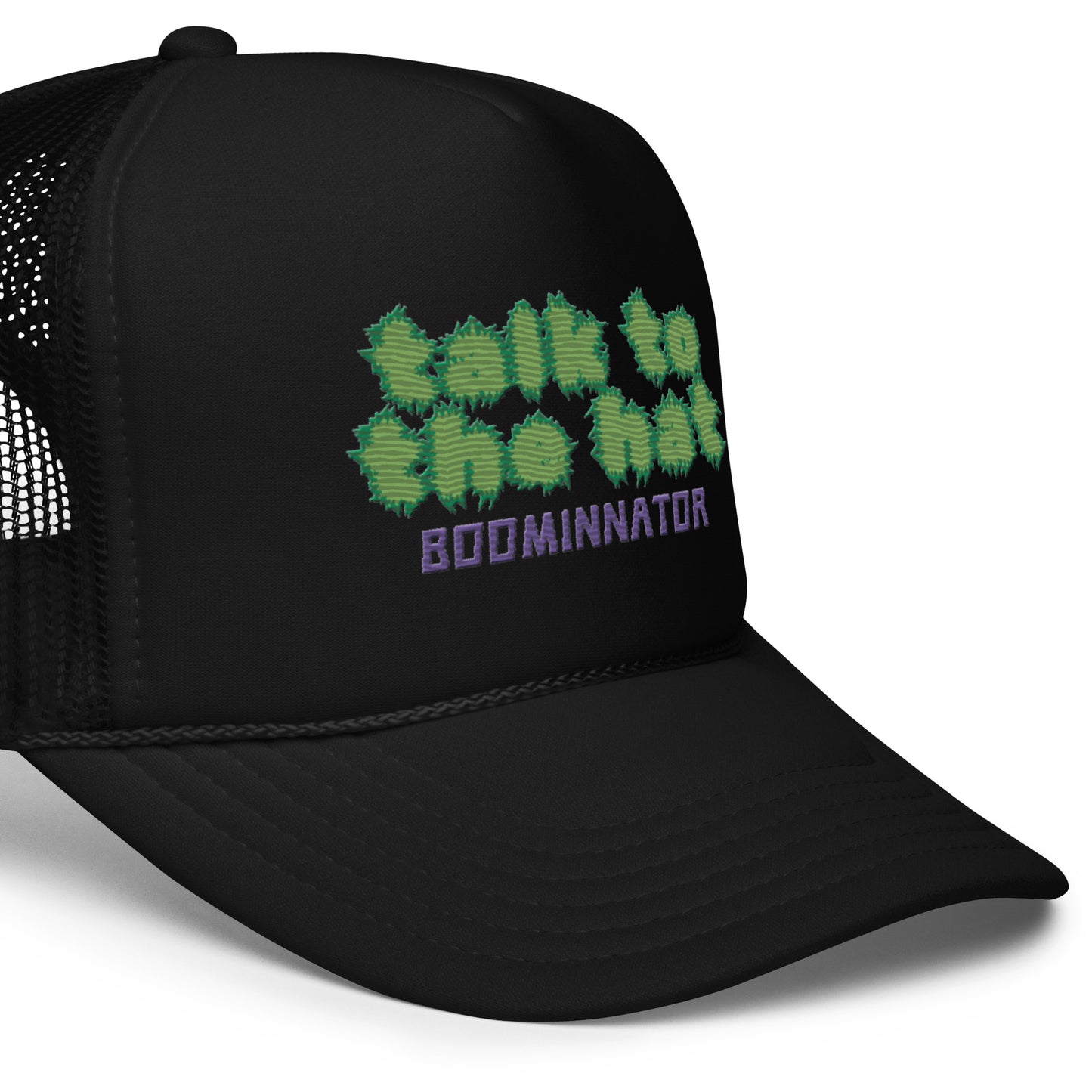 Boominnator Talk To The Hat Foam trucker hat