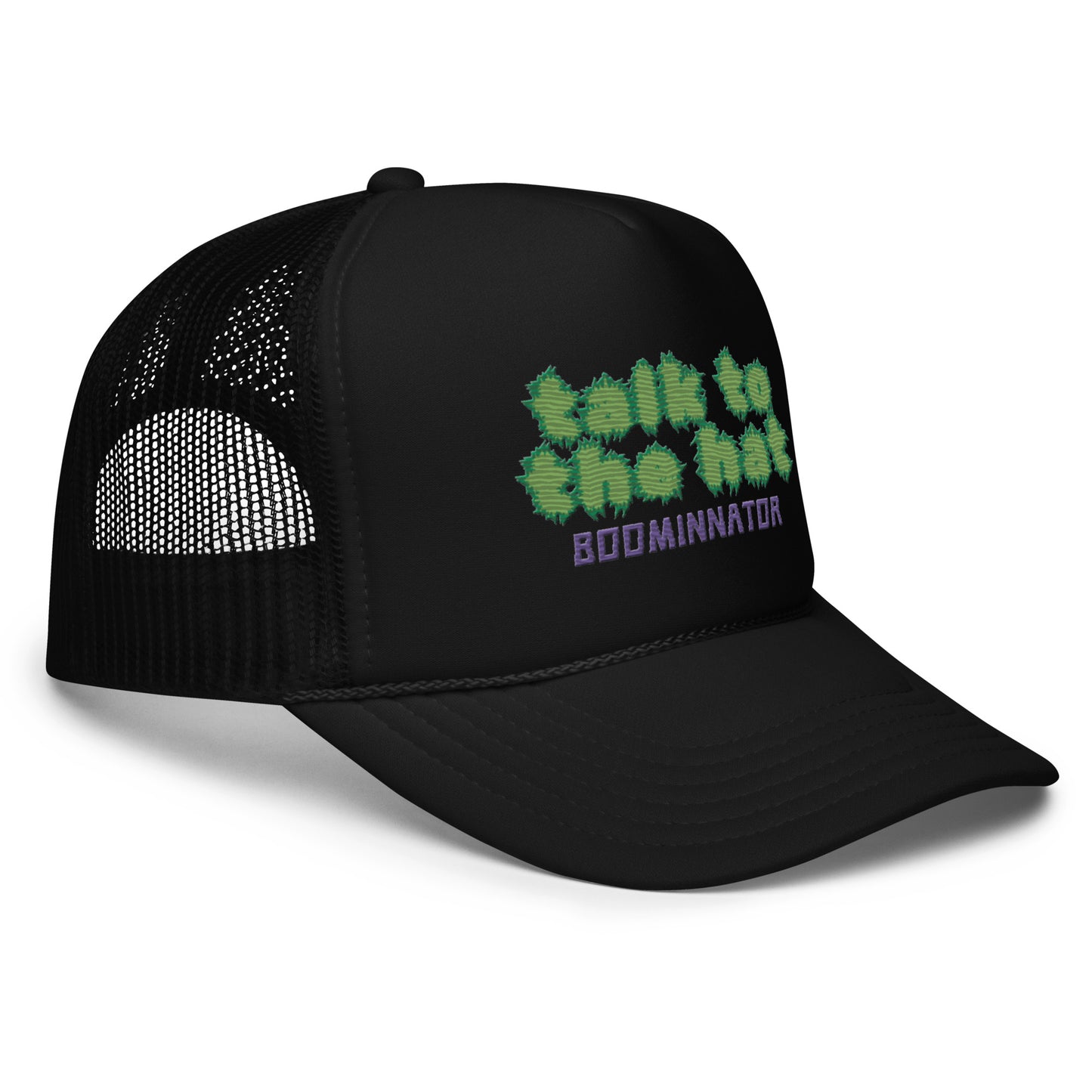 Boominnator Talk To The Hat Foam trucker hat