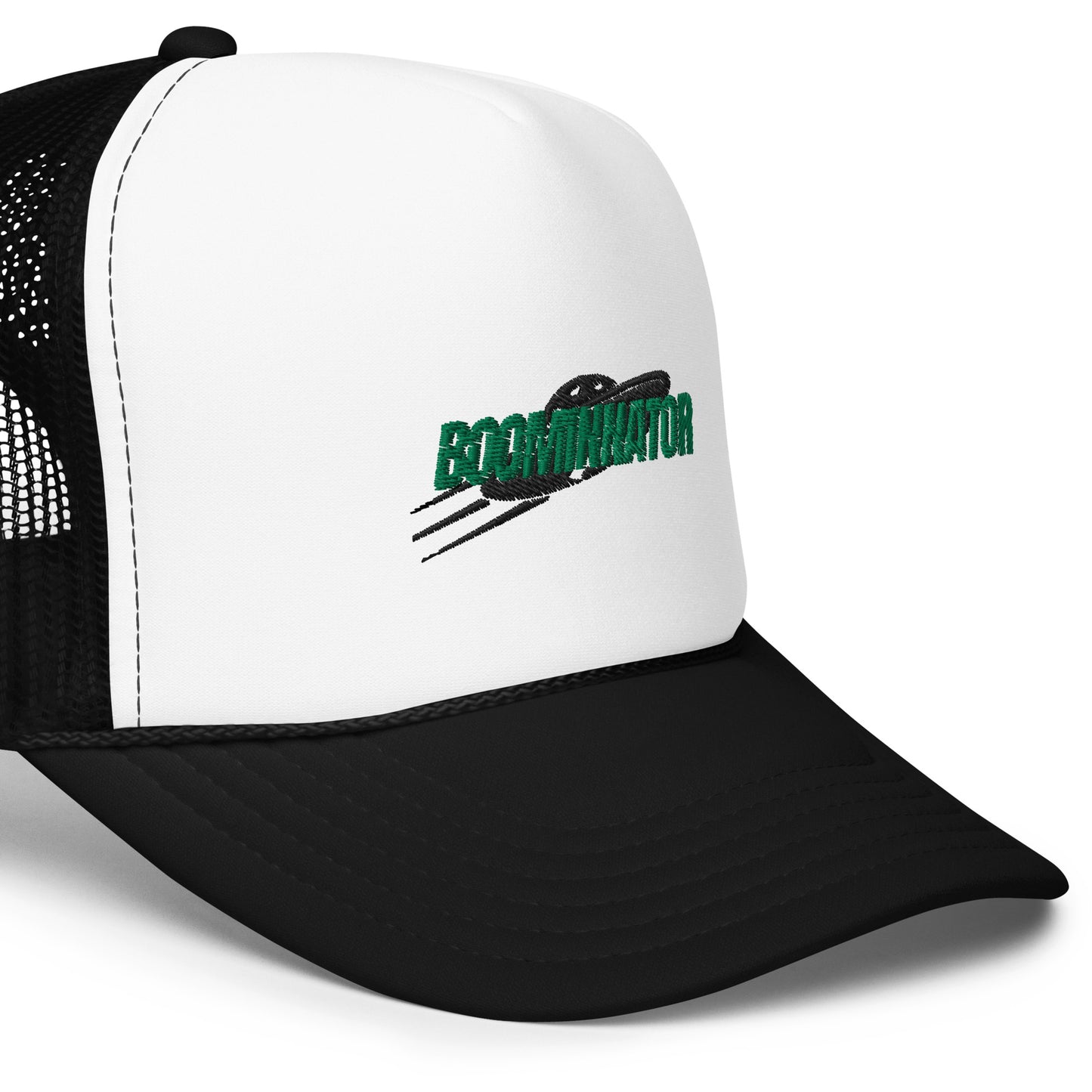 Boominnator Logo Foam trucker hat