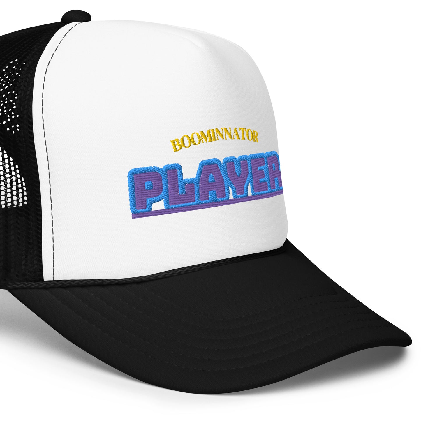 Boominnator Player Foam trucker hat