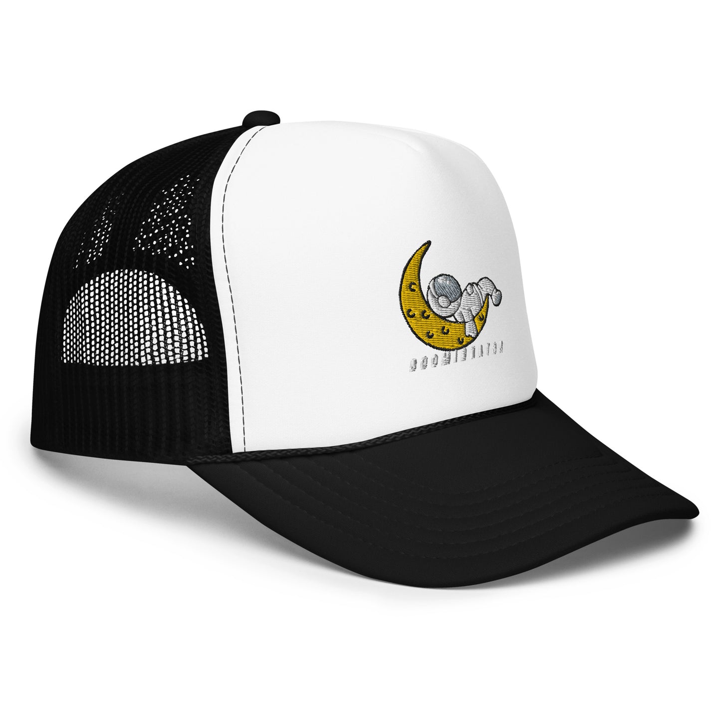 Boominnator Lazy Astronaut Foam trucker hat