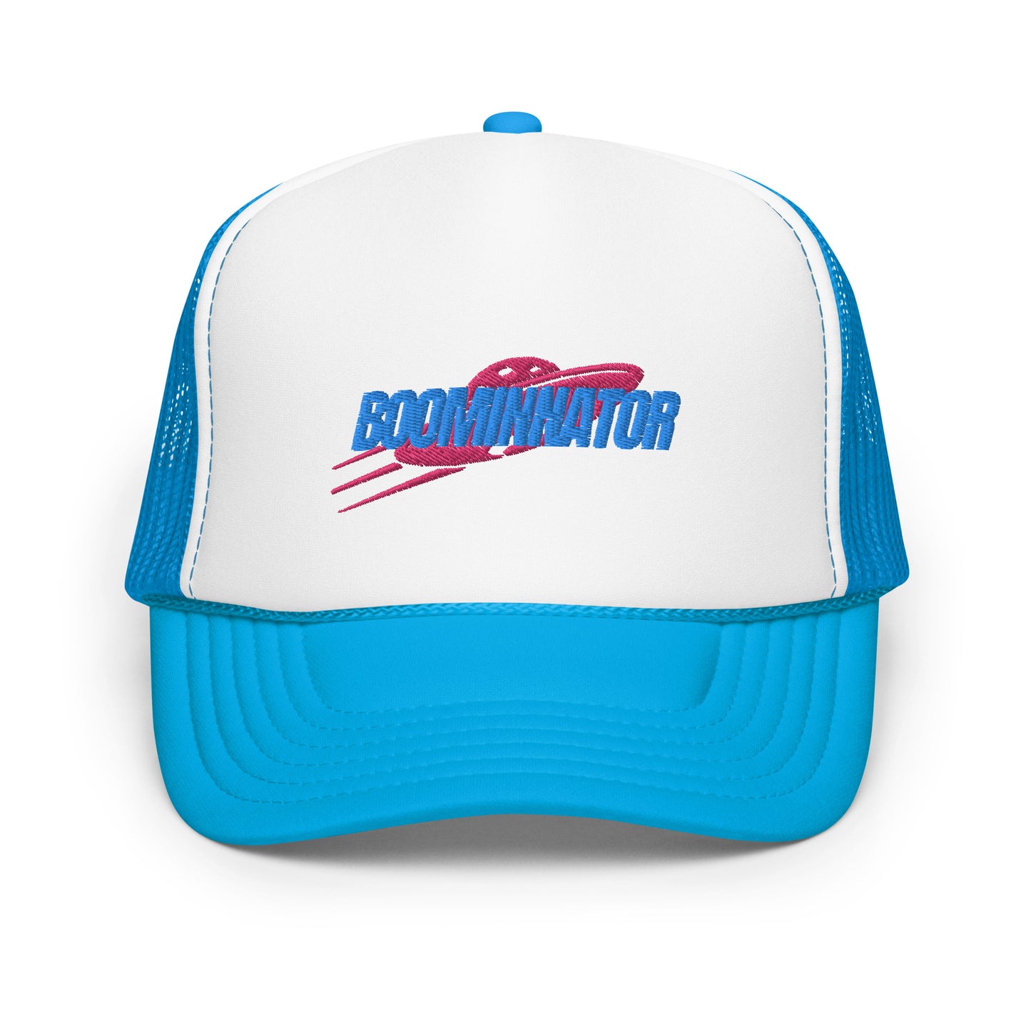 Boominnator big logo foam trucker hat