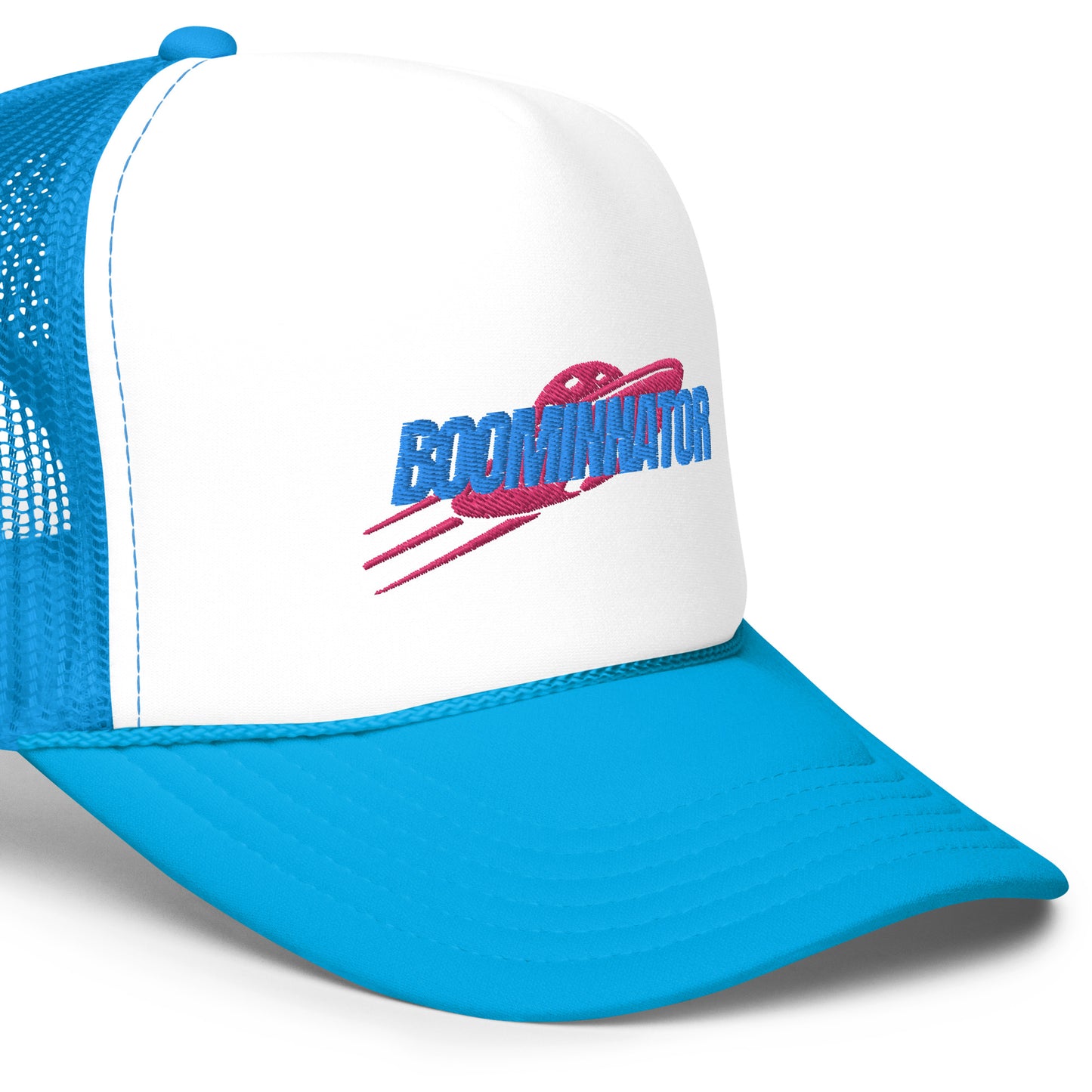 Boominnator big logo foam trucker hat