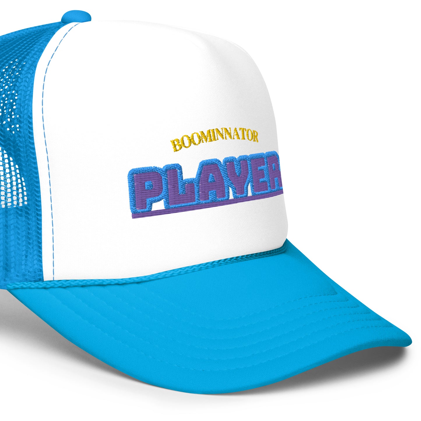 Boominnator Player Foam trucker hat