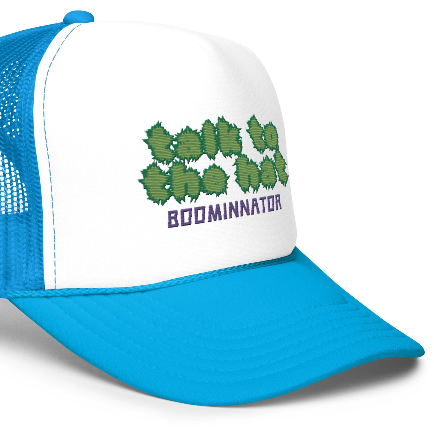 Boominnator Talk To The Hat Foam trucker hat