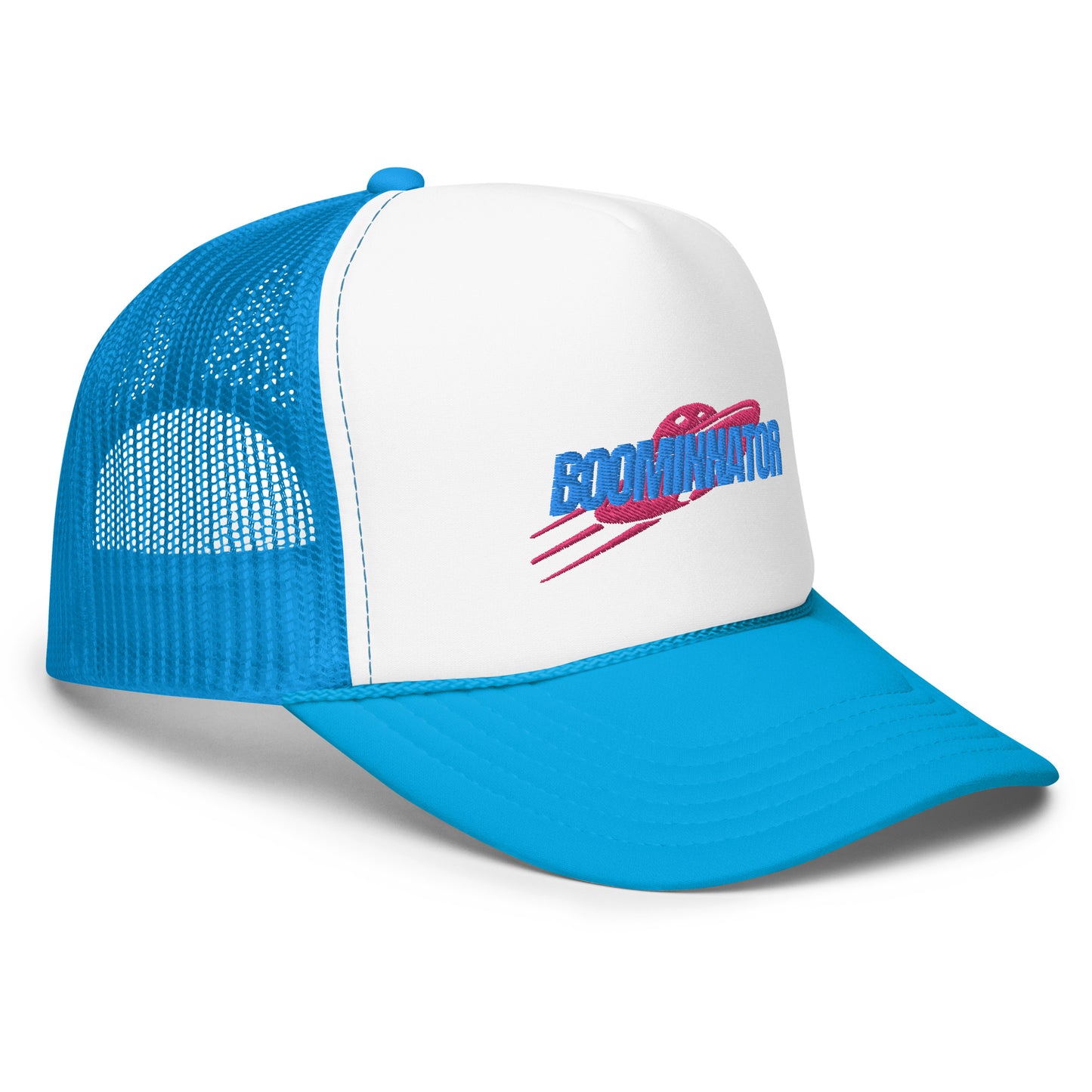 Boominnator big logo foam trucker hat