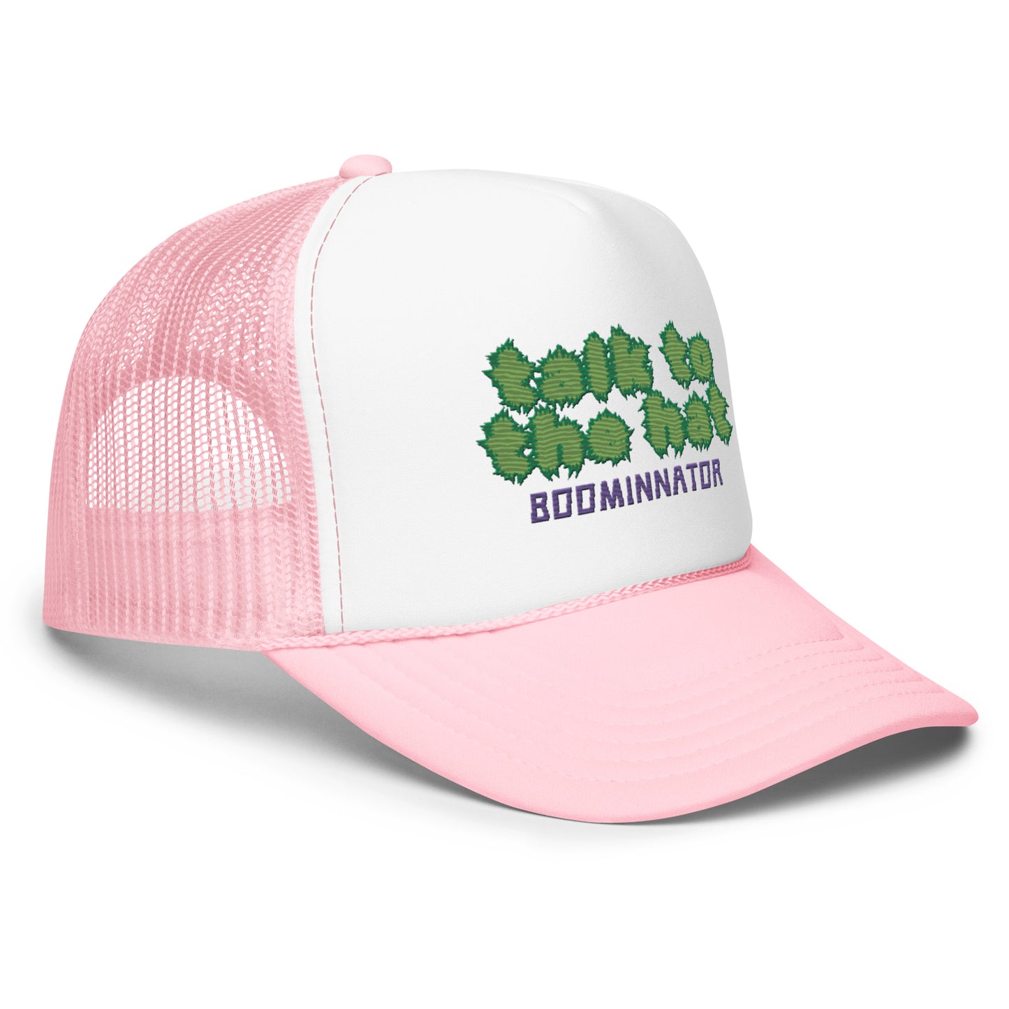 Boominnator Talk To The Hat Foam trucker hat