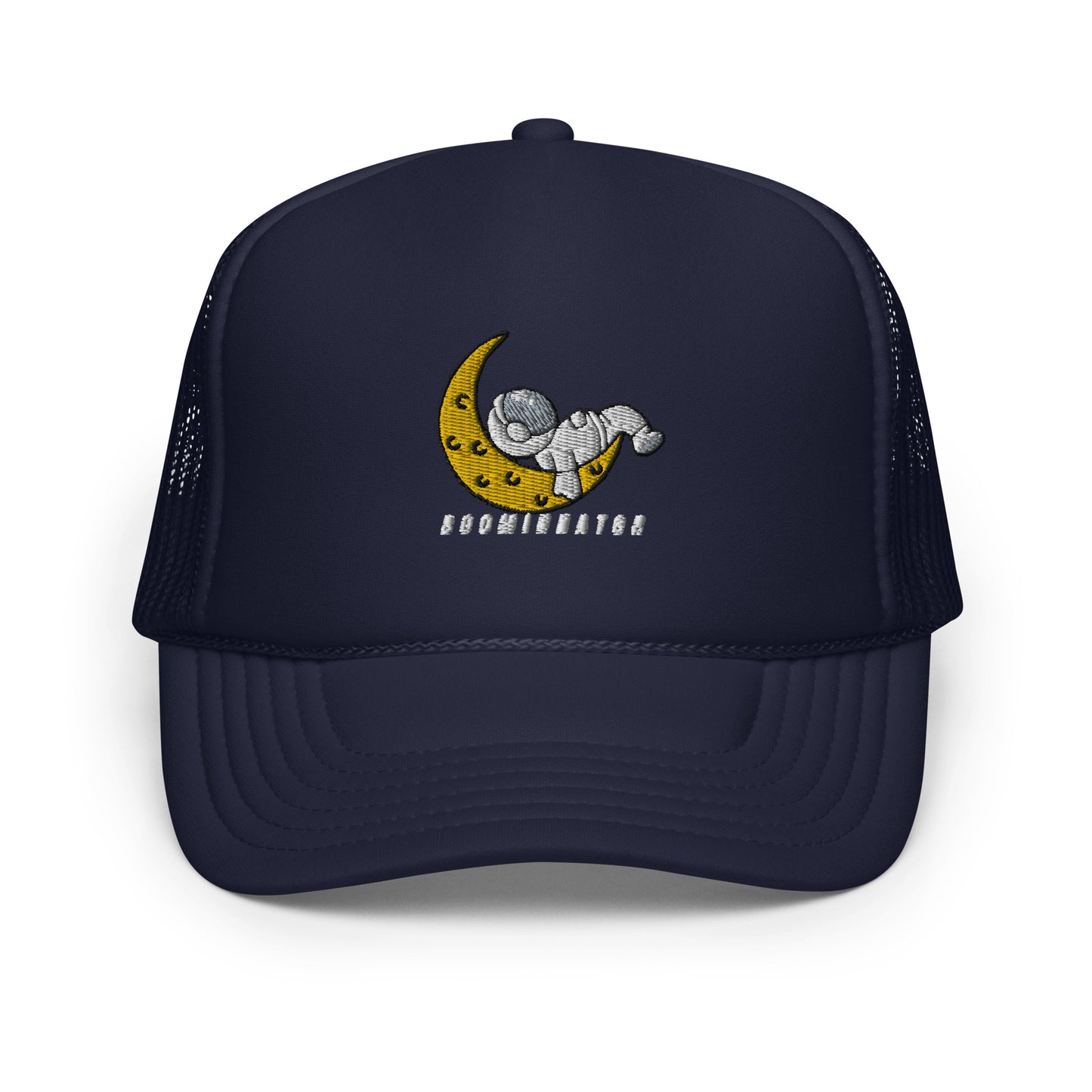 Boominnator Lazy Astronaut Foam trucker hat