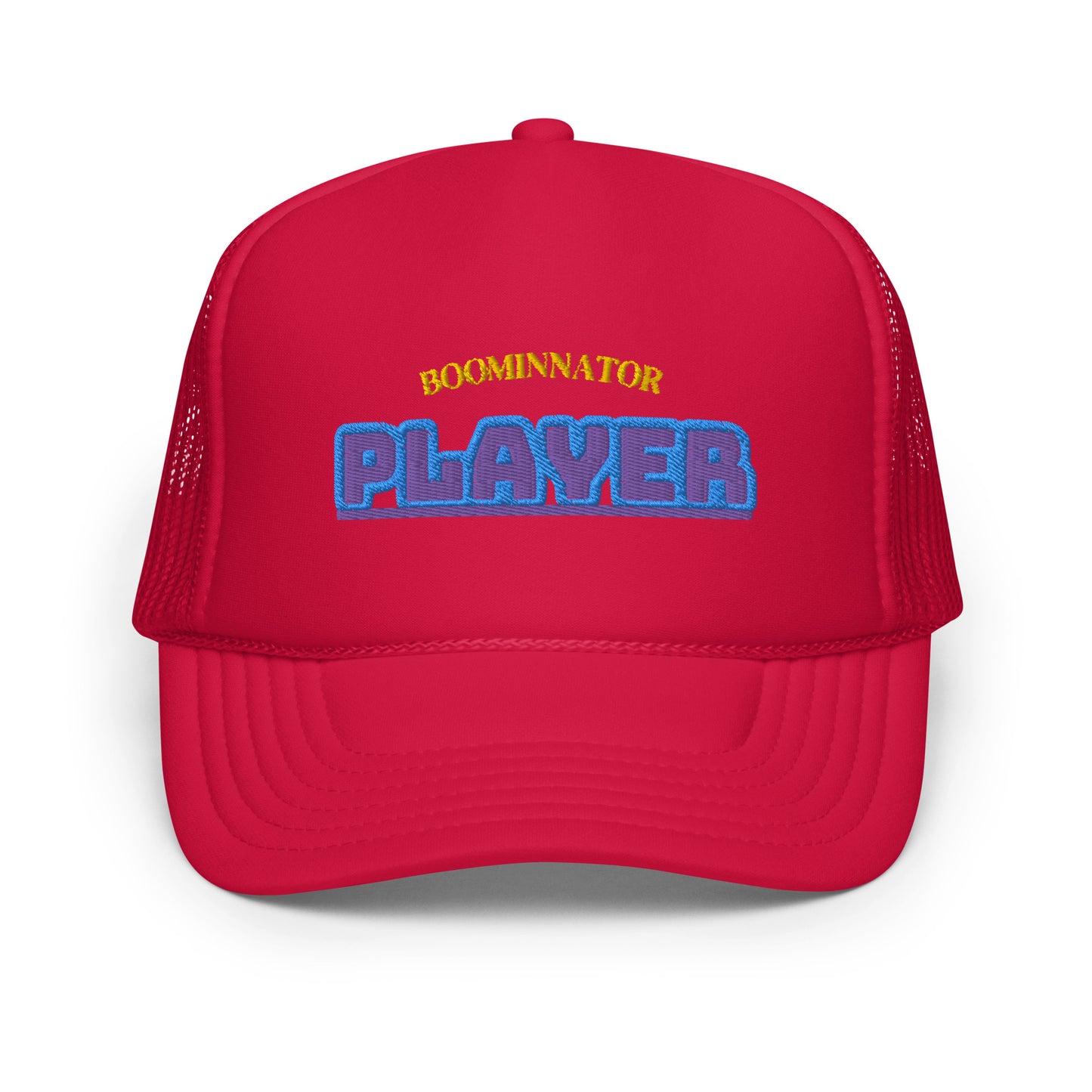 Boominnator Player Foam trucker hat