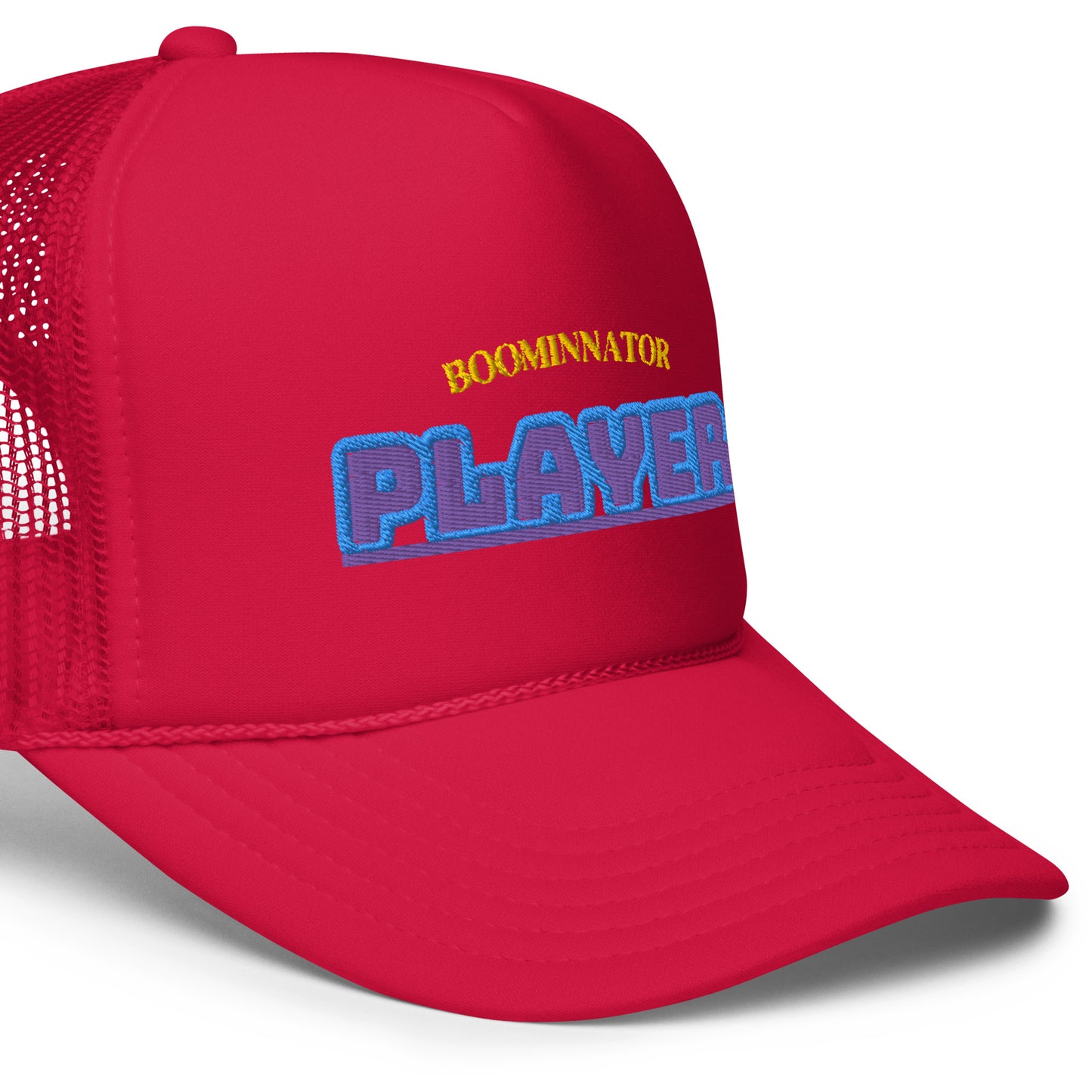 Boominnator Player Foam trucker hat