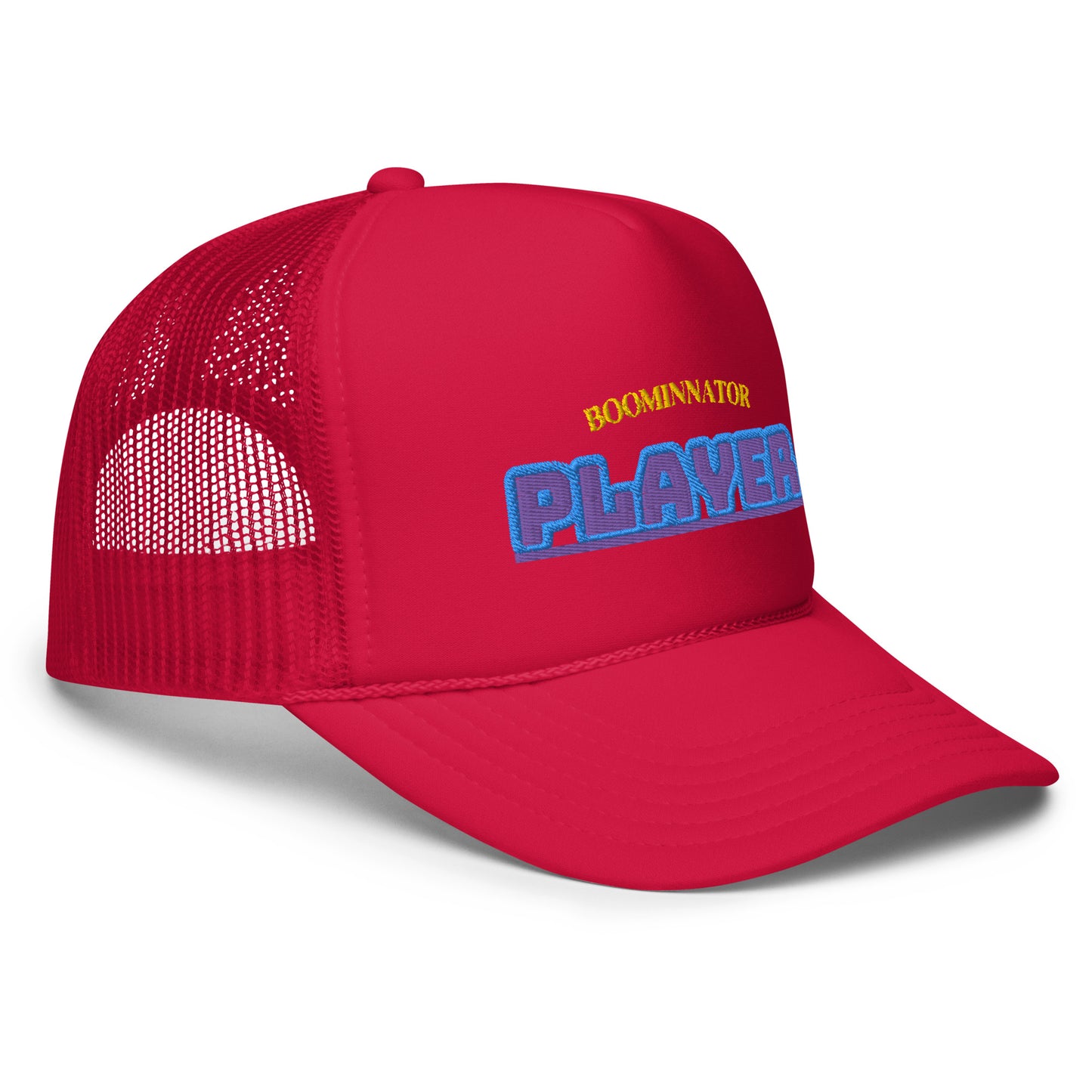 Boominnator Player Foam trucker hat