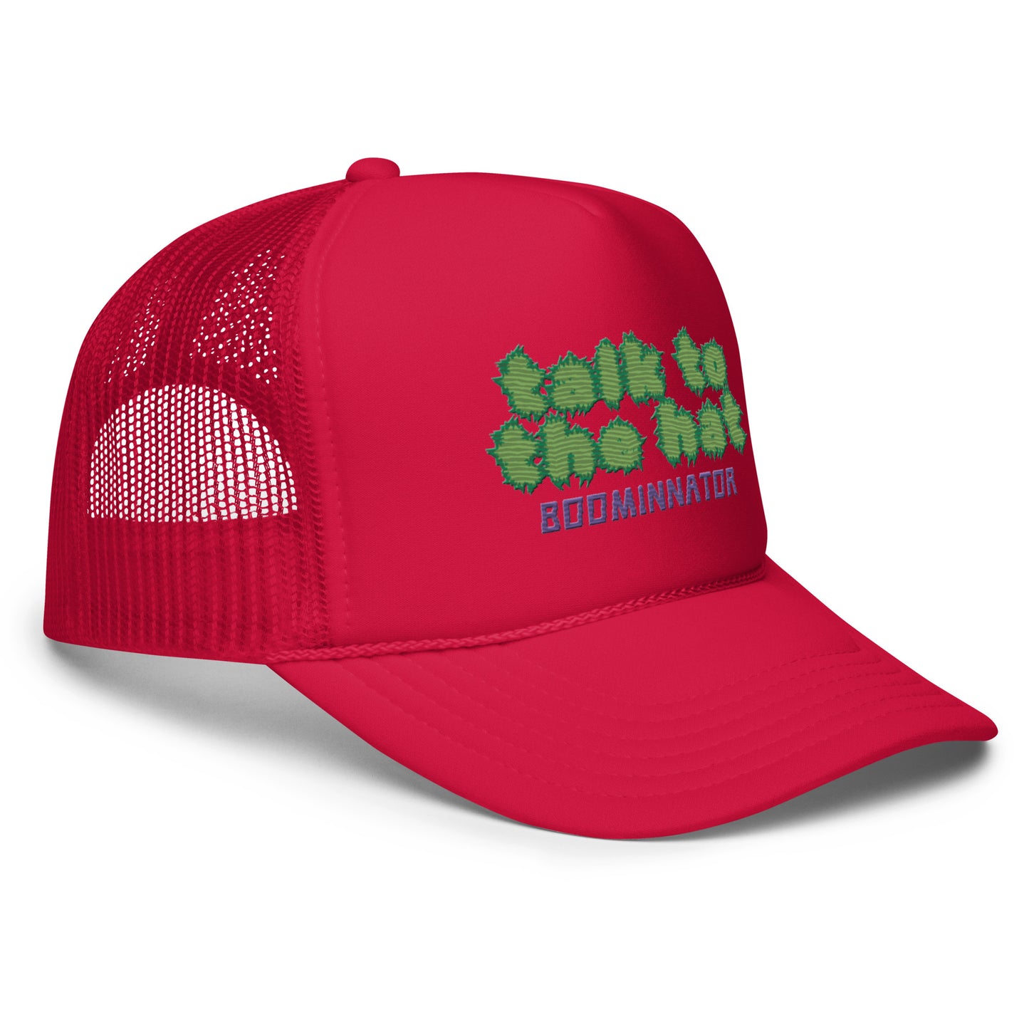 Boominnator Talk To The Hat Foam trucker hat