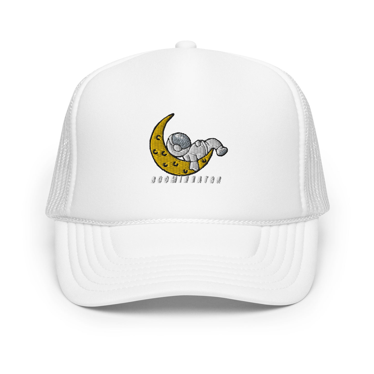 Boominnator Lazy Astronaut Foam trucker hat