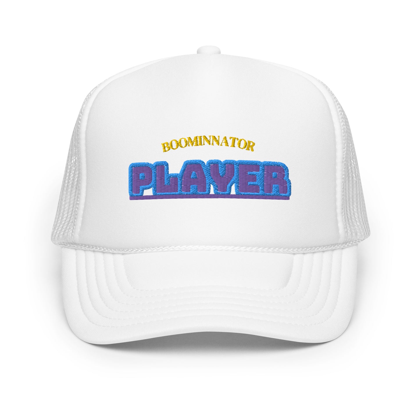 Boominnator Player Foam trucker hat