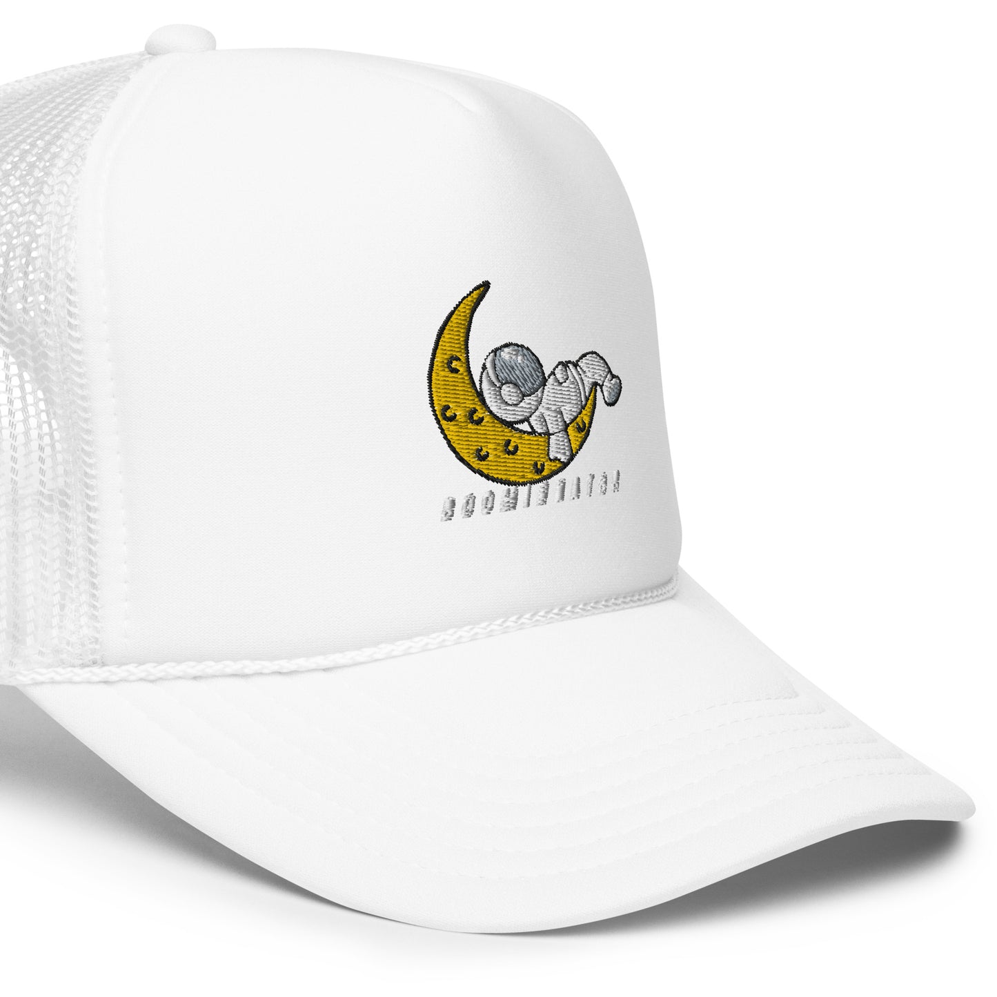 Boominnator Lazy Astronaut Foam trucker hat