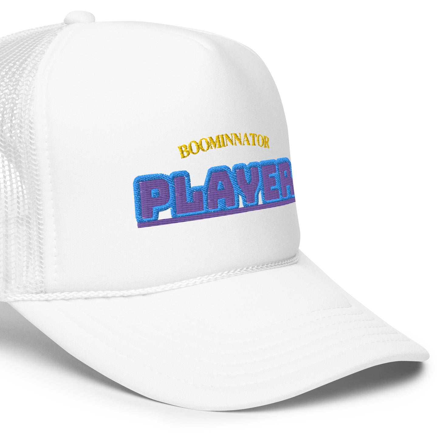 Boominnator Player Foam trucker hat