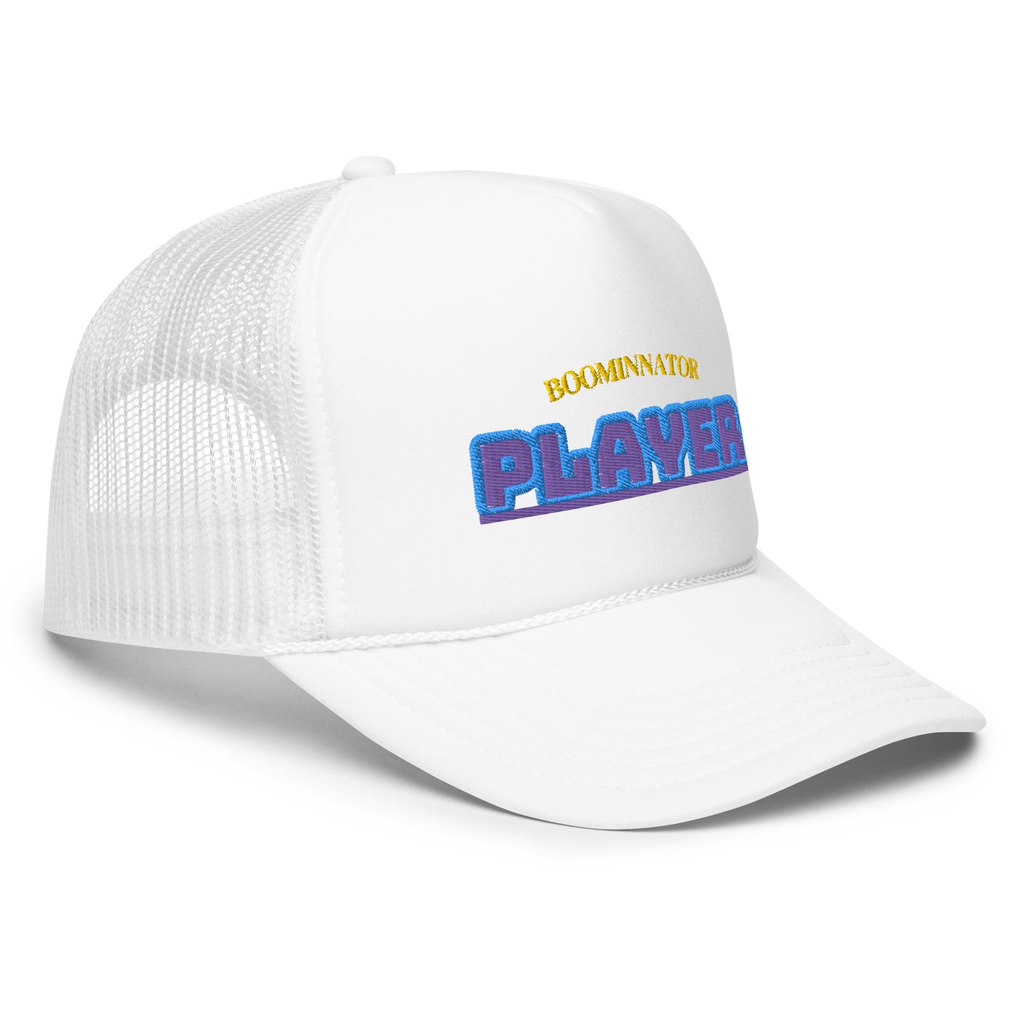 Boominnator Player Foam trucker hat