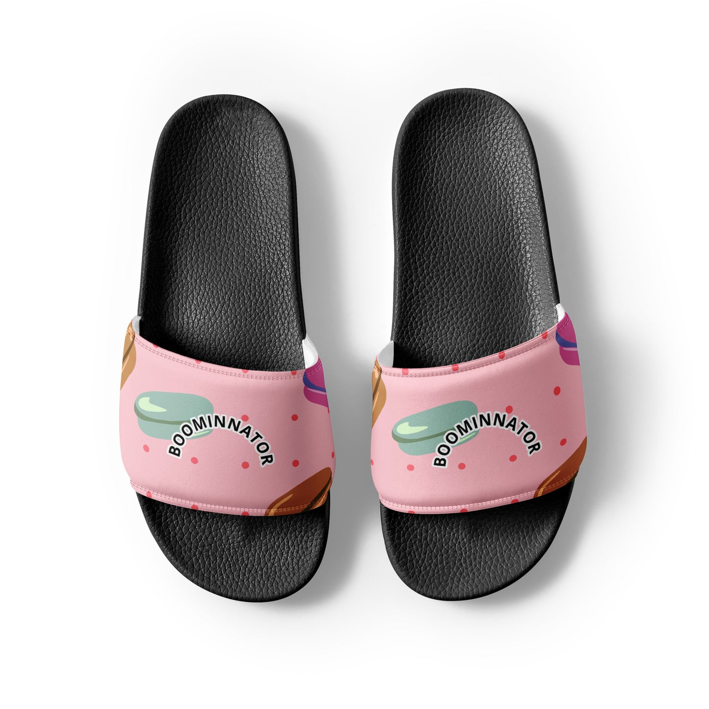 Boominnator Donut Print Men’s Slides