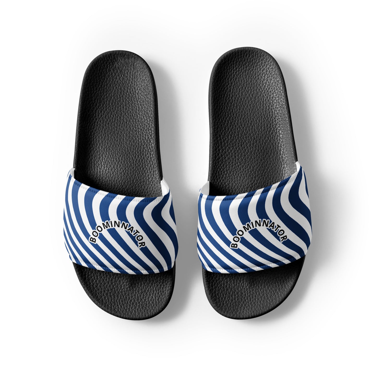 Boominnator Blue Stripe Men’s Slides