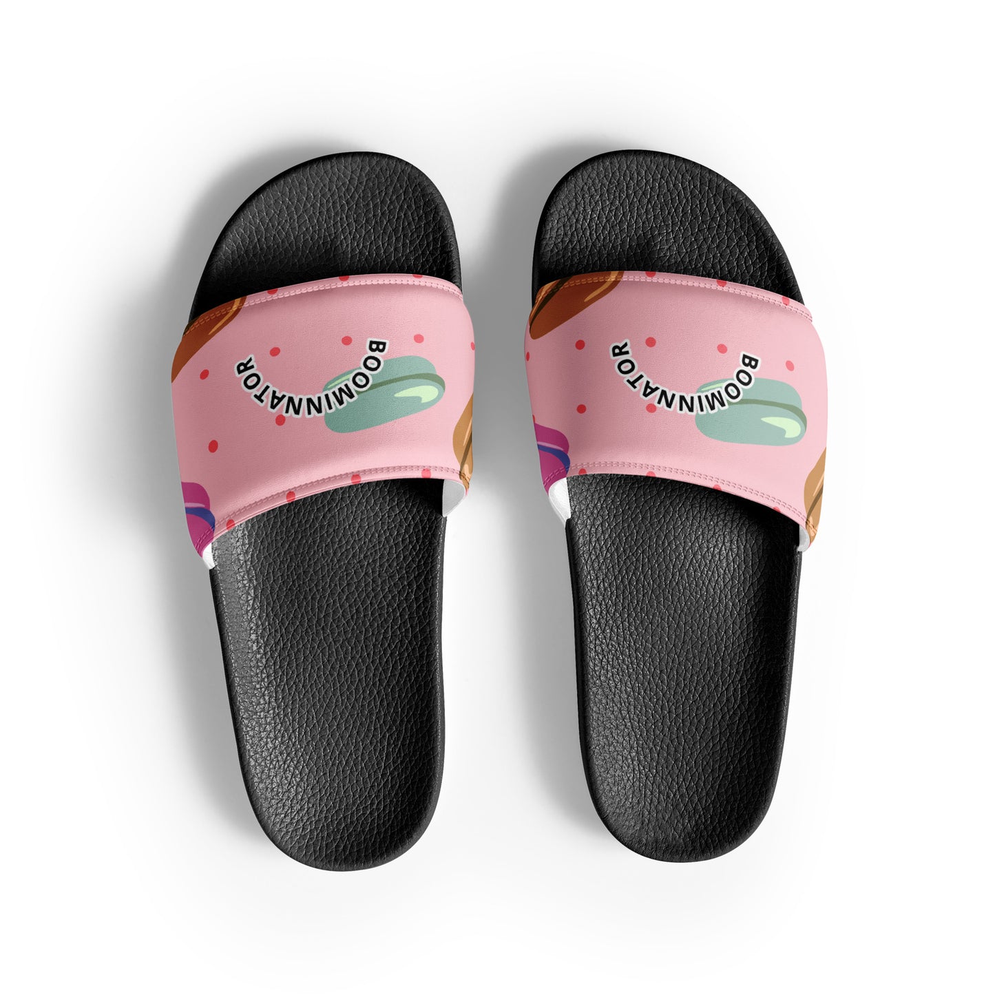 Boominnator Donut Print Men’s Slides