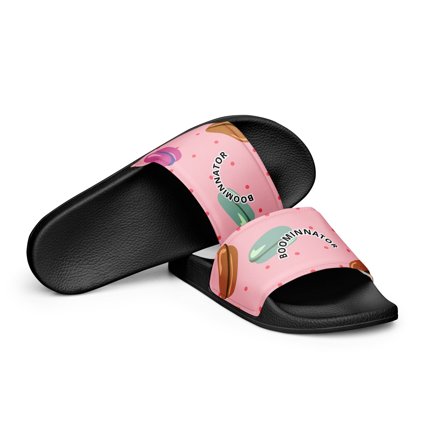 Boominnator Donut Print Men’s Slides