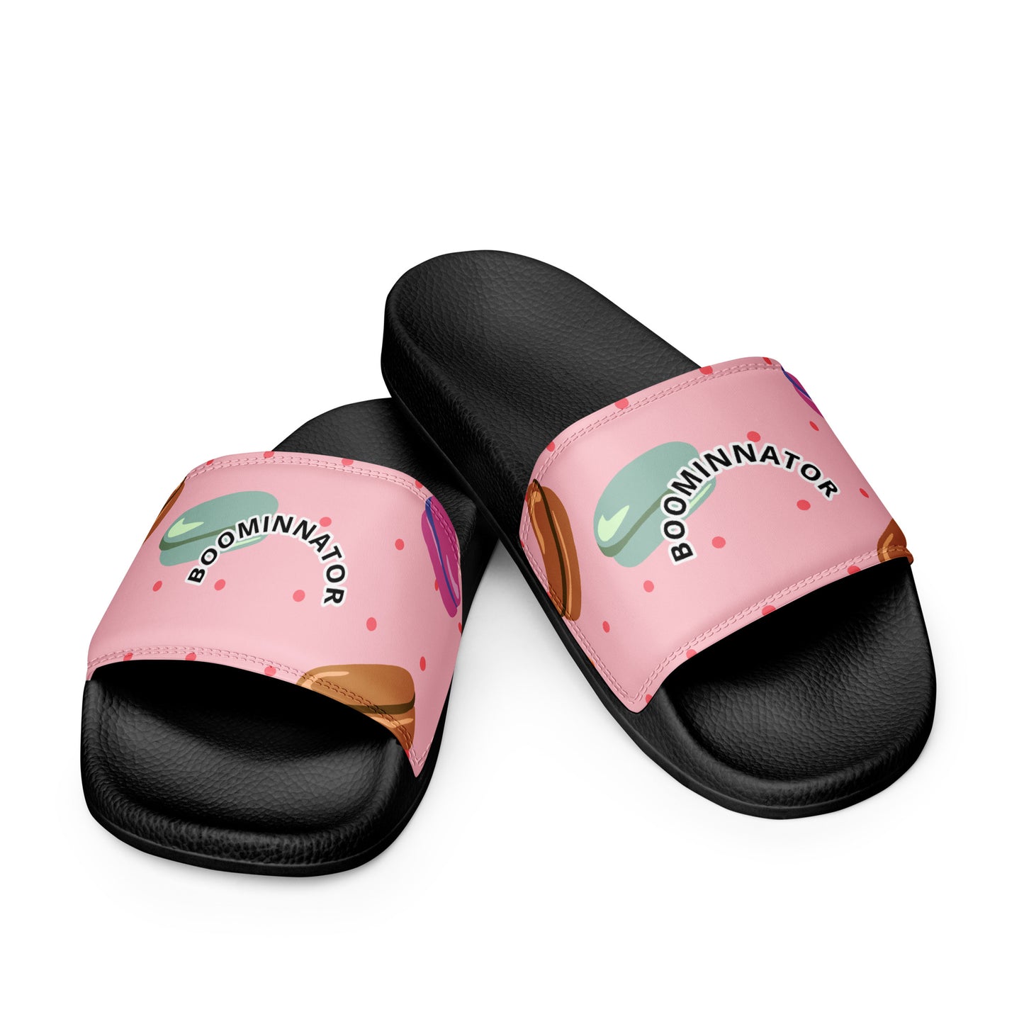 Boominnator Donut Print Men’s Slides