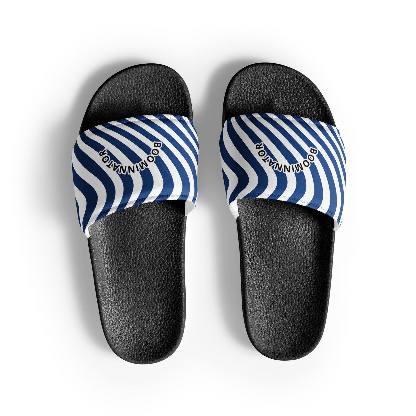 Boominnator Blue Stripe Men’s Slides