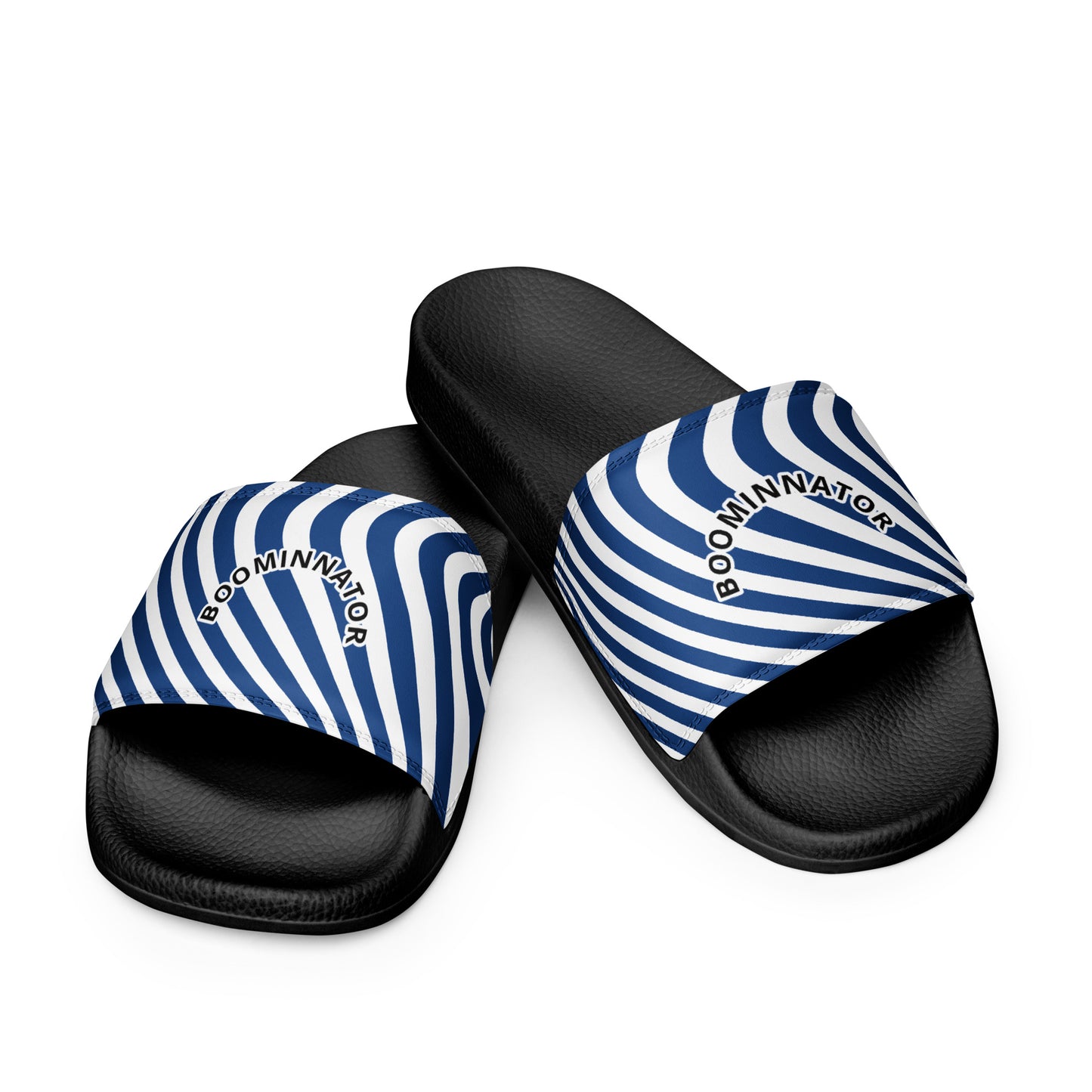 Boominnator Blue Stripe Men’s Slides