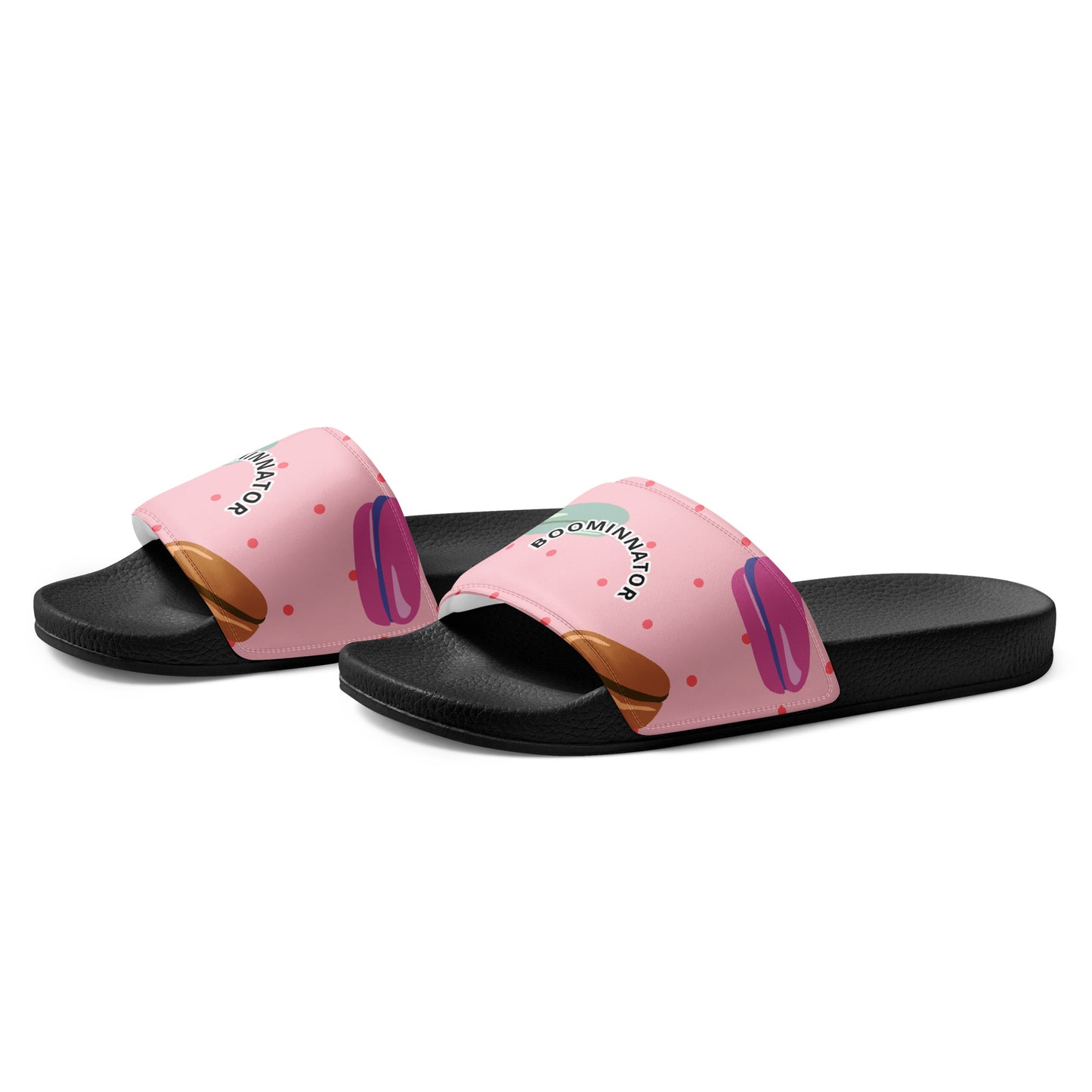 Boominnator Donut Print Men’s Slides