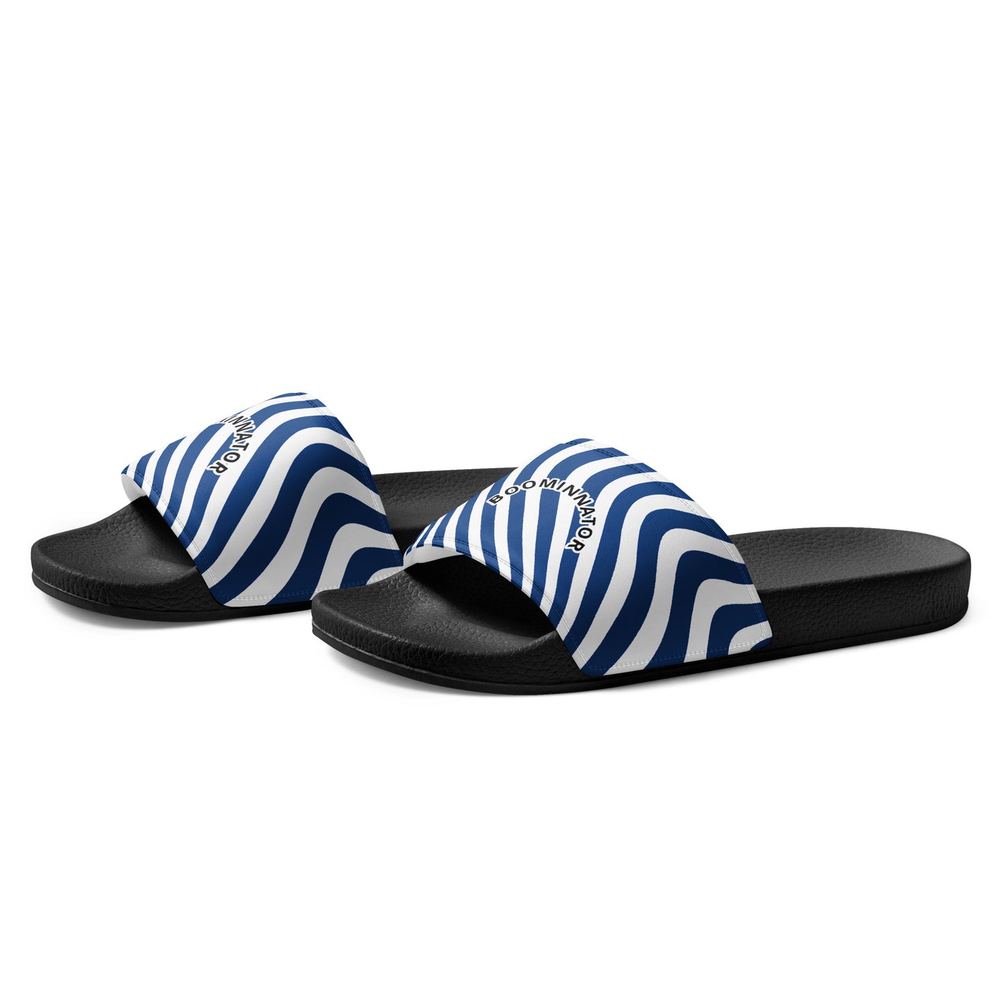 Boominnator Blue Stripe Men’s Slides