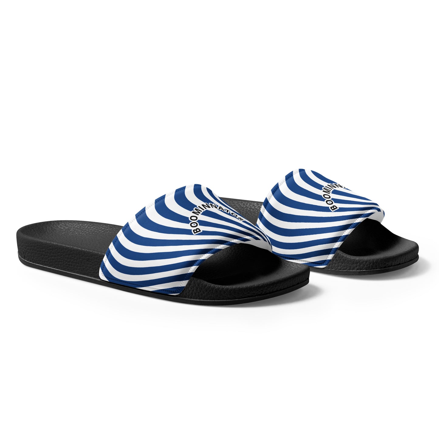 Boominnator Blue Stripe Men’s Slides