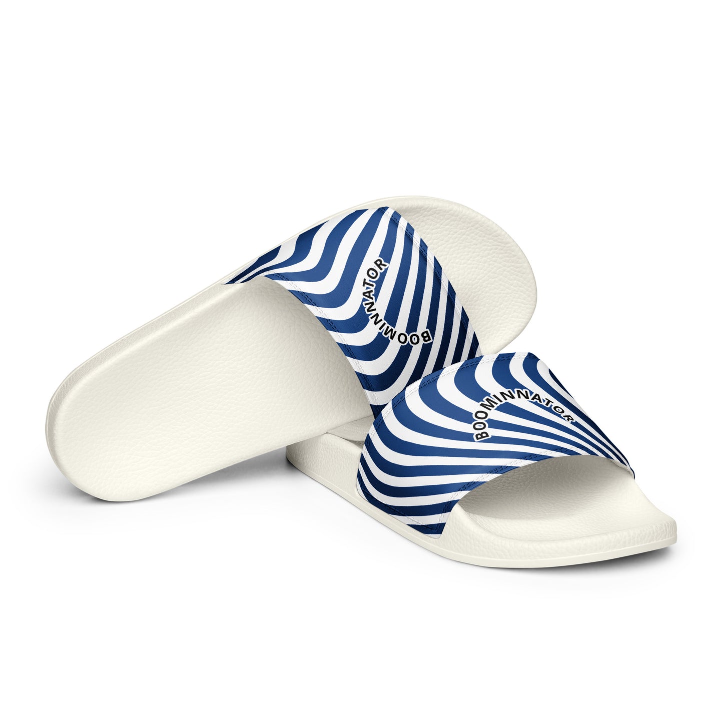 Boominnator Blue Stripe Men’s Slides