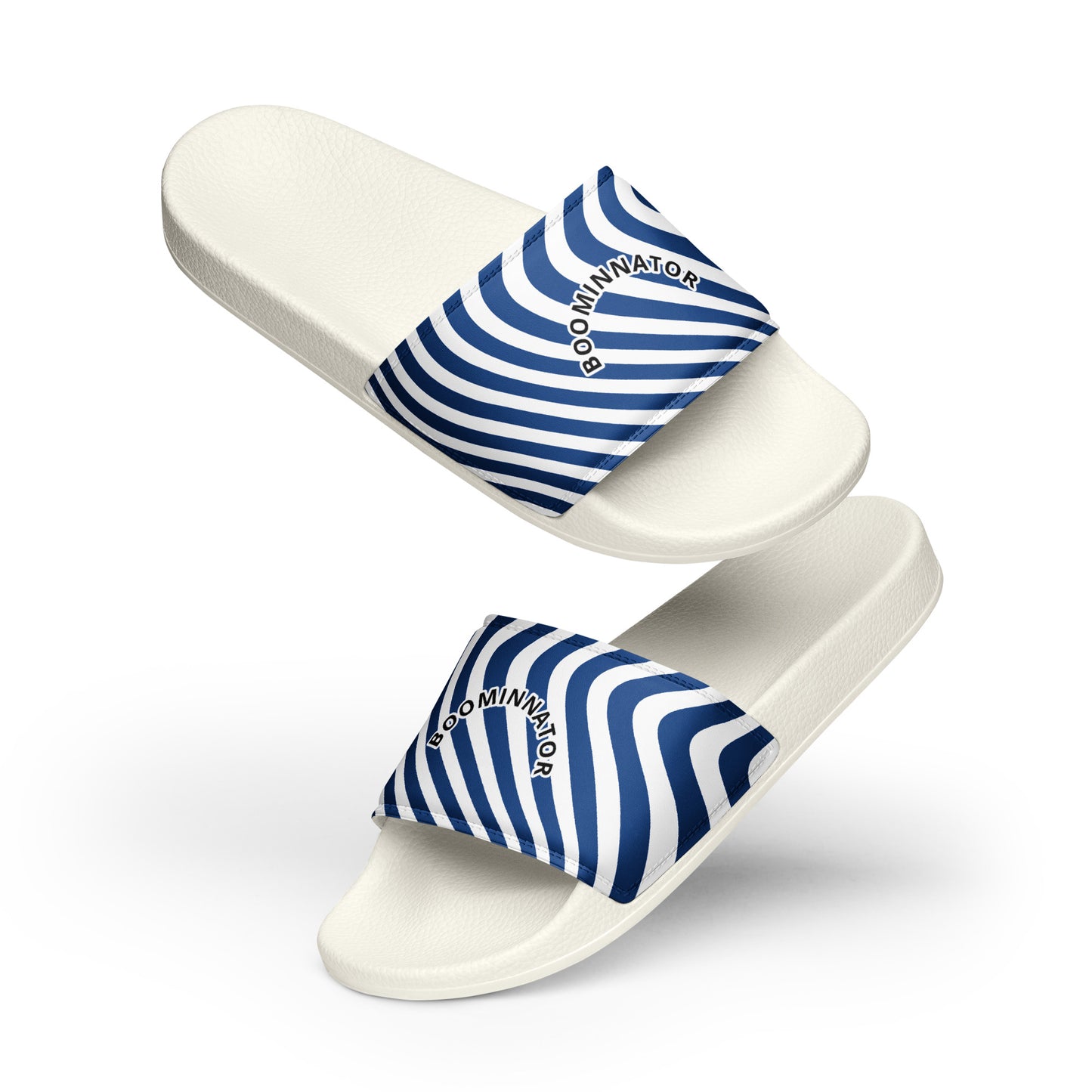 Boominnator Blue Stripe Men’s Slides