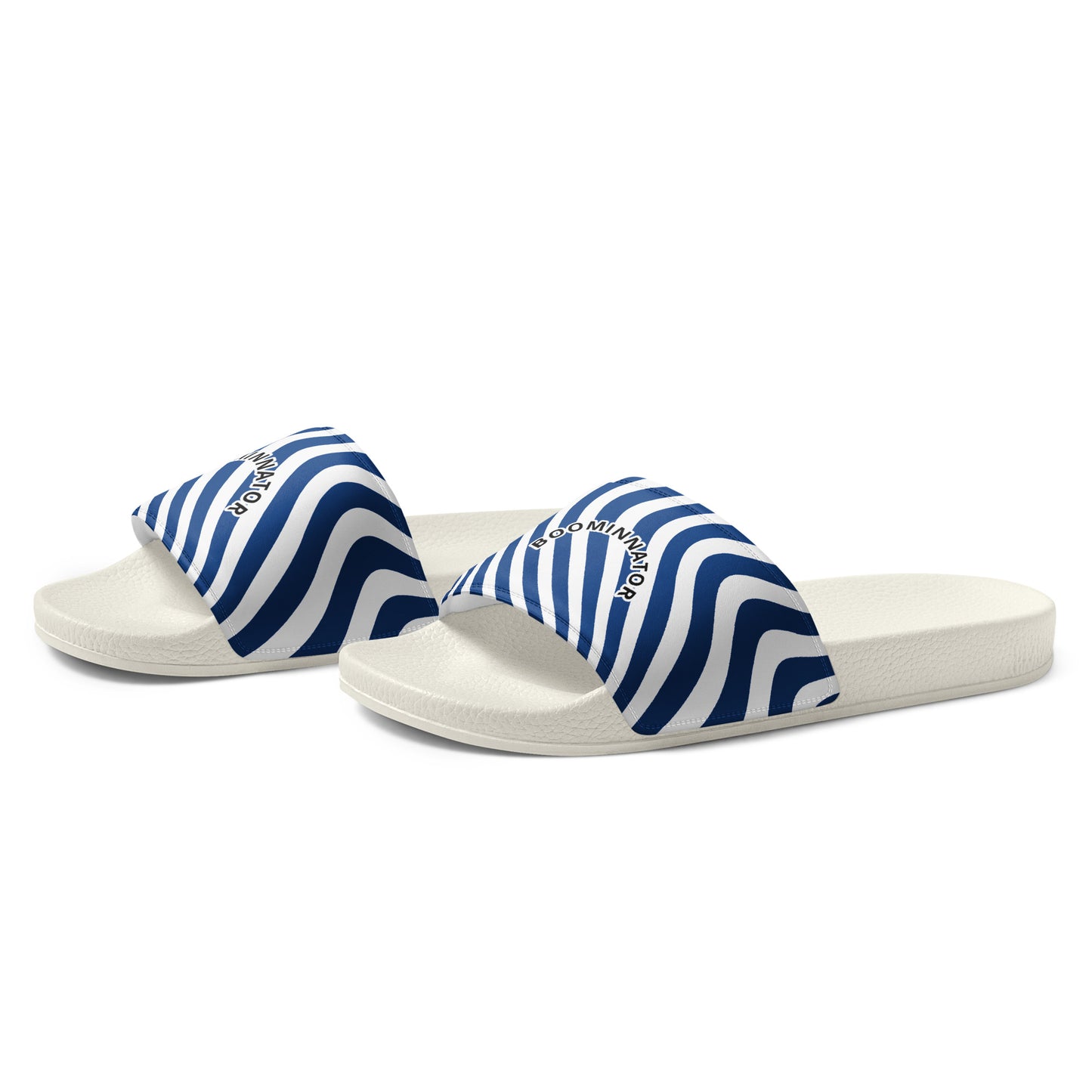 Boominnator Blue Stripe Men’s Slides