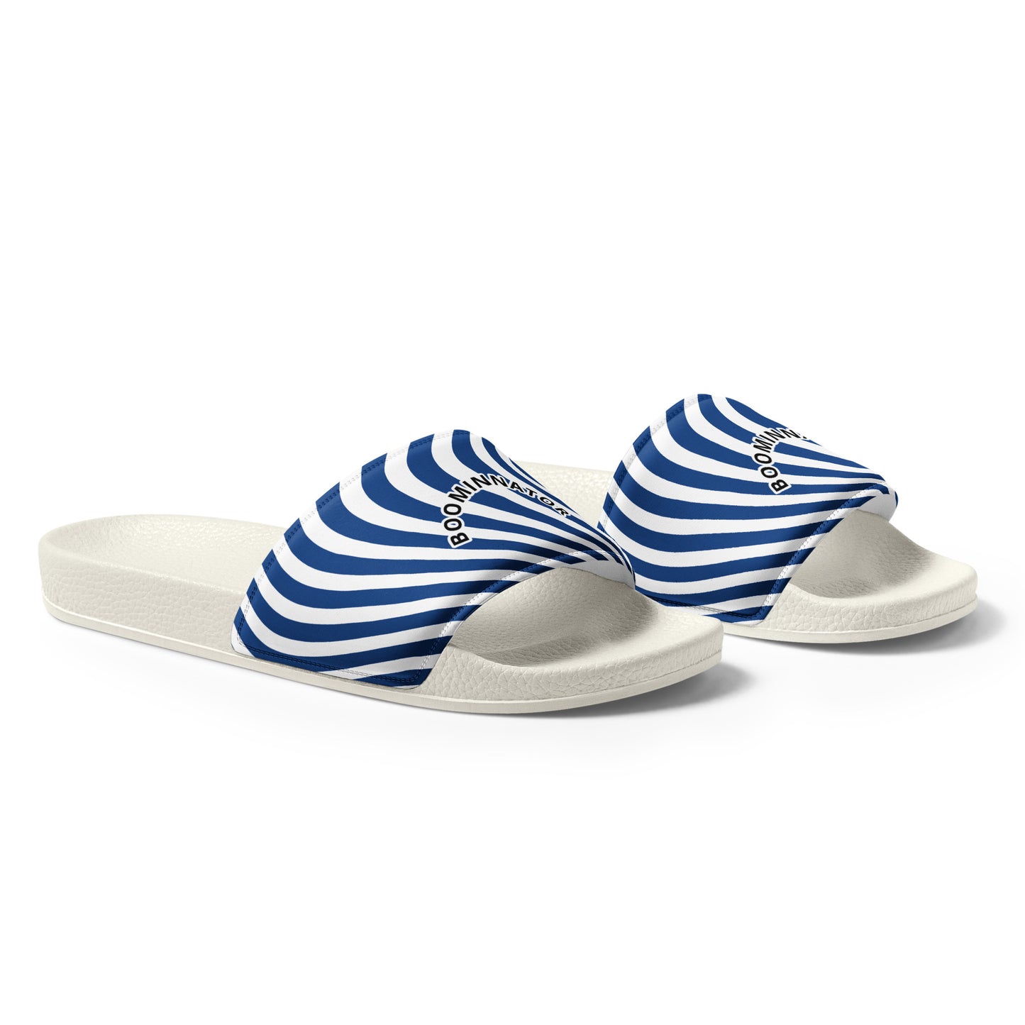 Boominnator Blue Stripe Men’s Slides