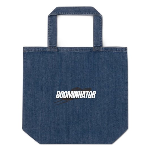 Boominnator Denim Tote Bag