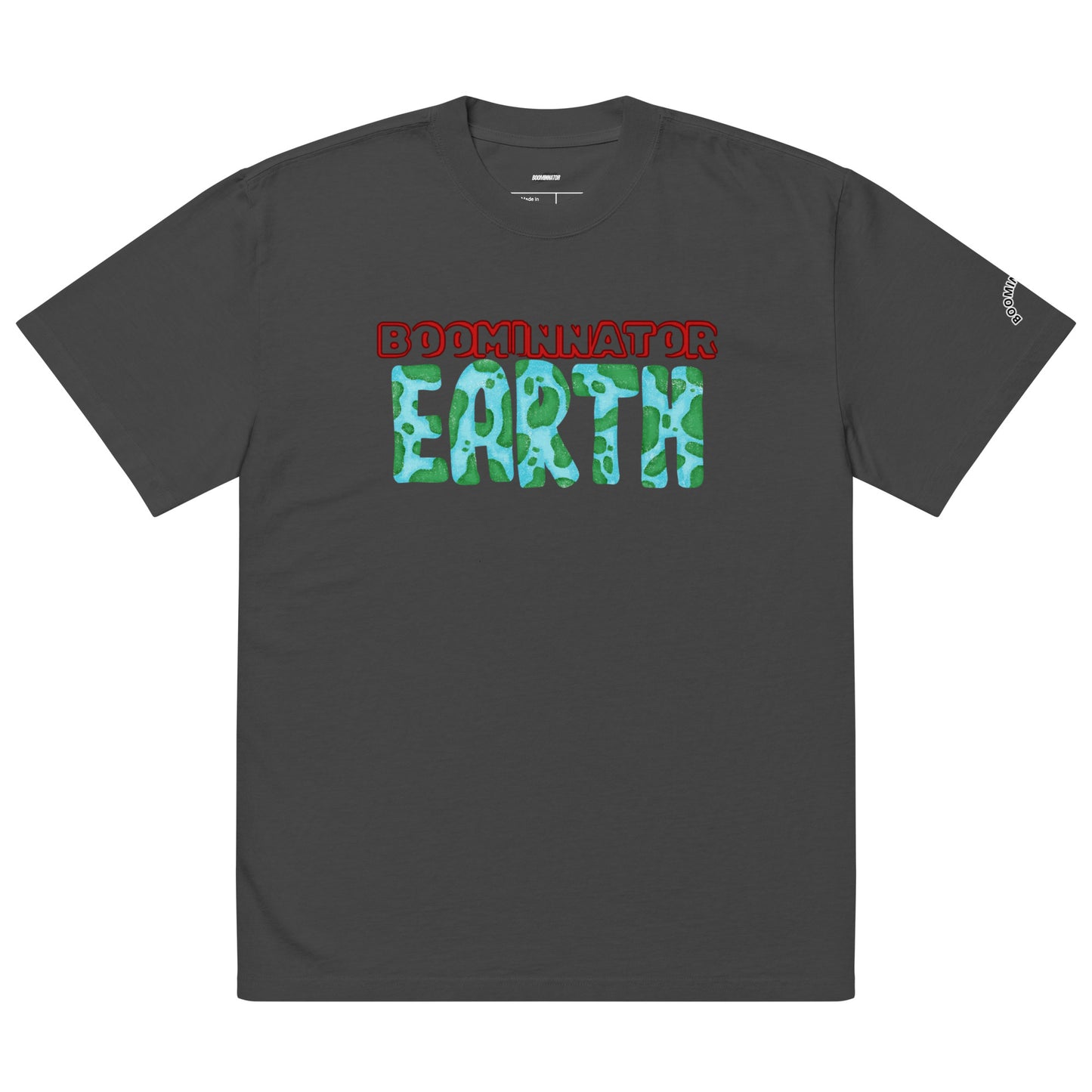 Boominnator Appreciate Earth Oversized Tee