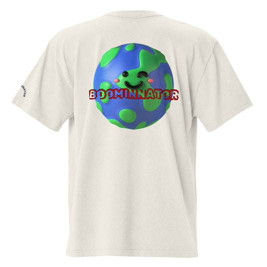 Boominnator Earth Wink Oversized Tee