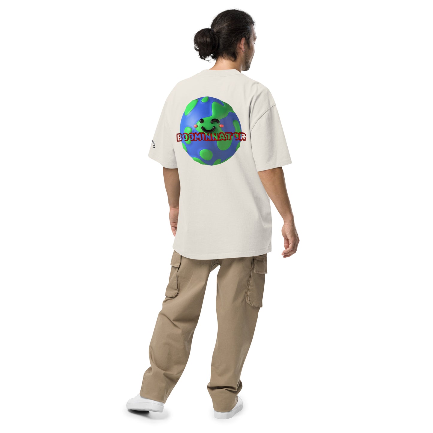 Boominnator Earth Wink Oversized Tee