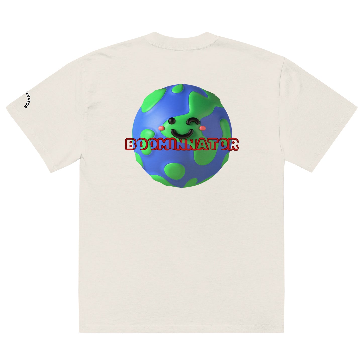 Boominnator Earth Wink Oversized Tee