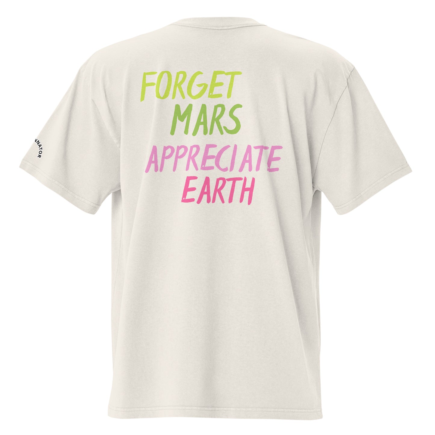 Boominnator Appreciate Earth Oversized Tee