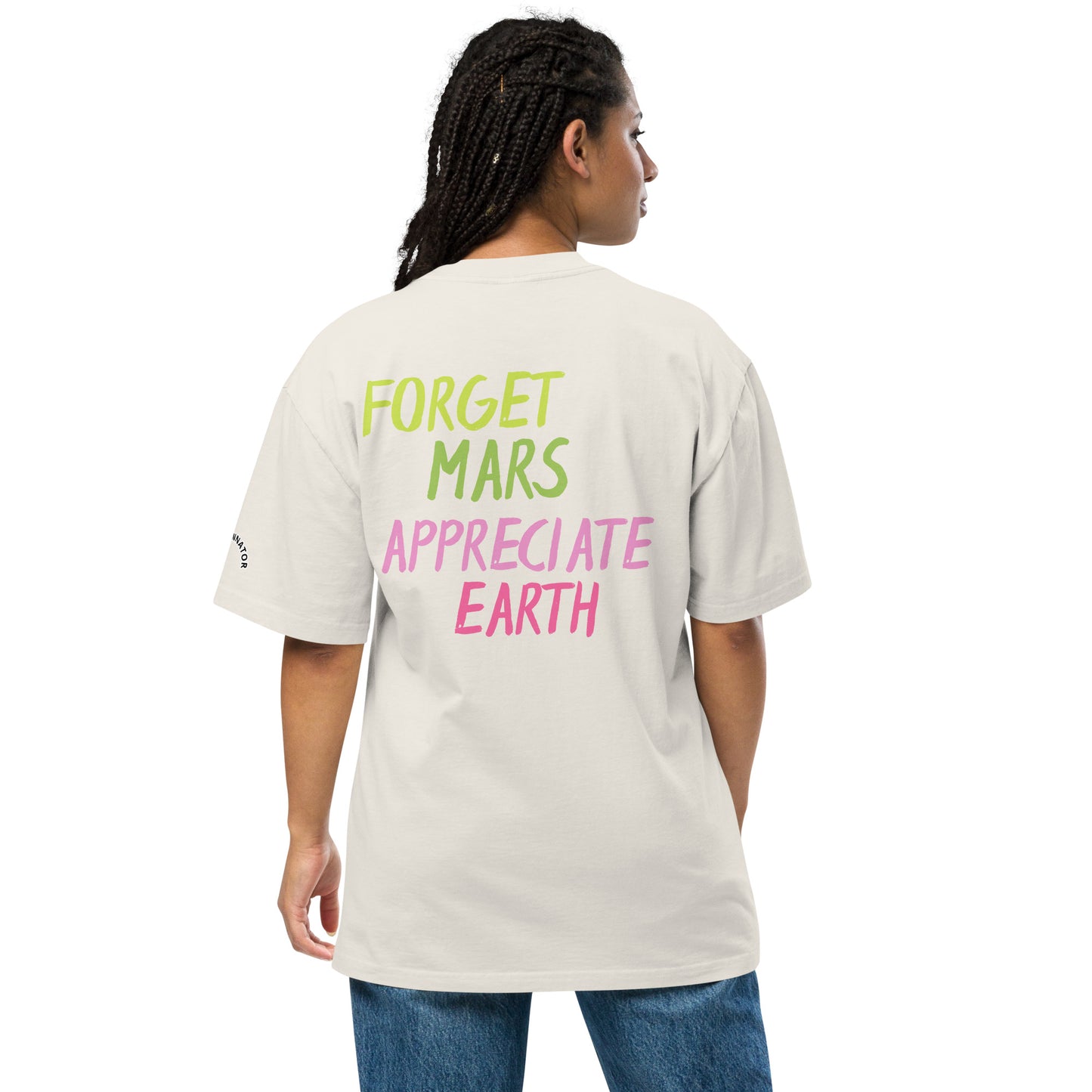 Boominnator Appreciate Earth Oversized Tee