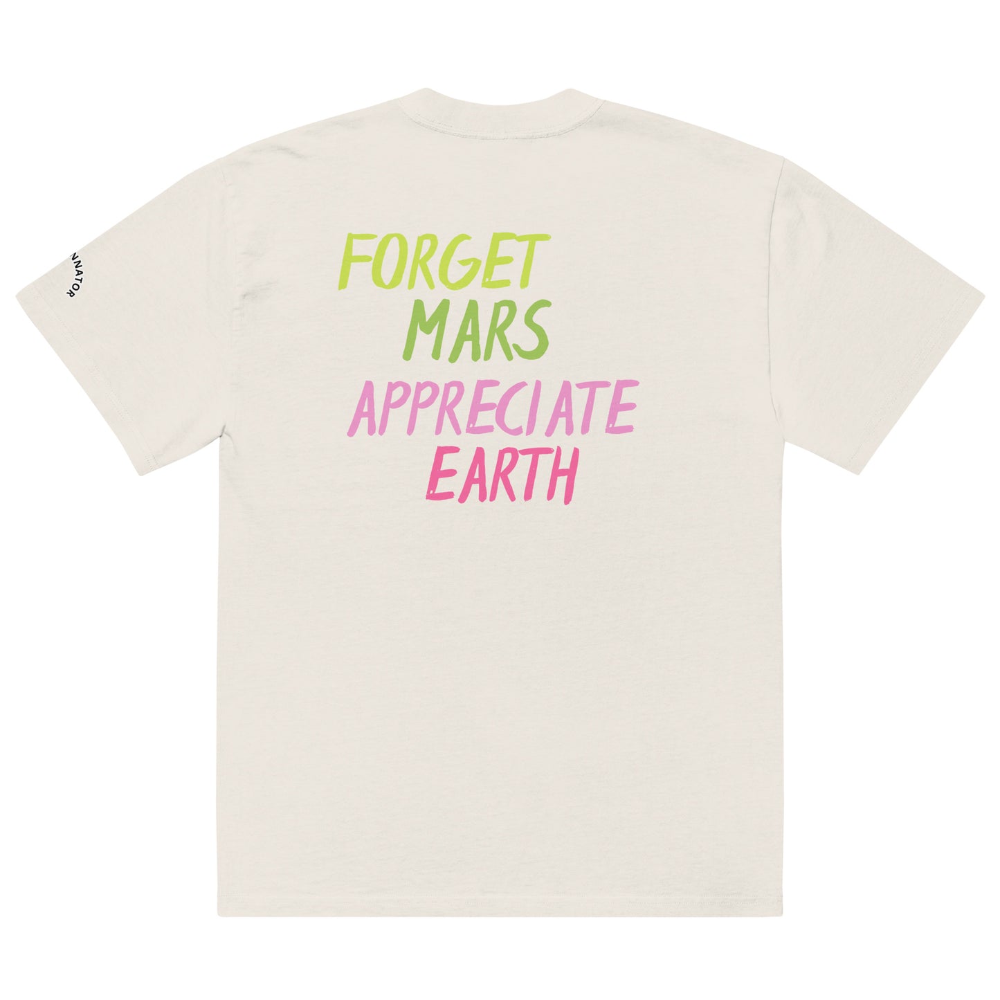 Boominnator Appreciate Earth Oversized Tee