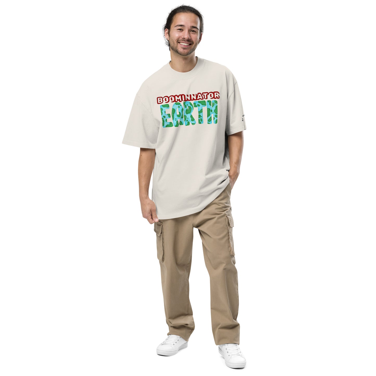 Boominnator Appreciate Earth Oversized Tee